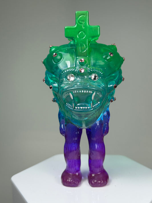 God Junior: Transparent Green/Purple