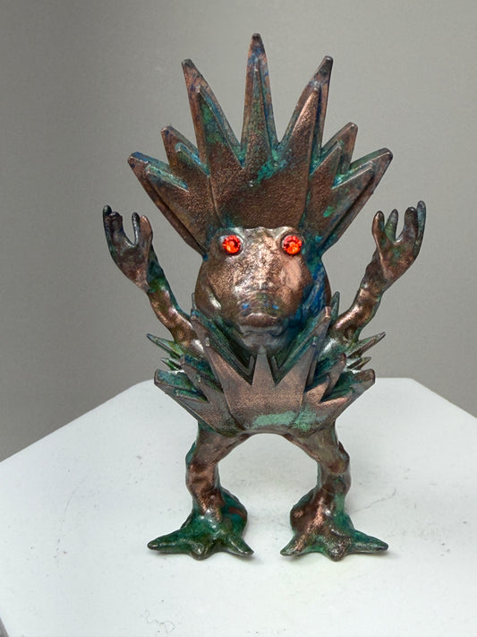 Crocodile Crystal King: Copper Plated Swamproot