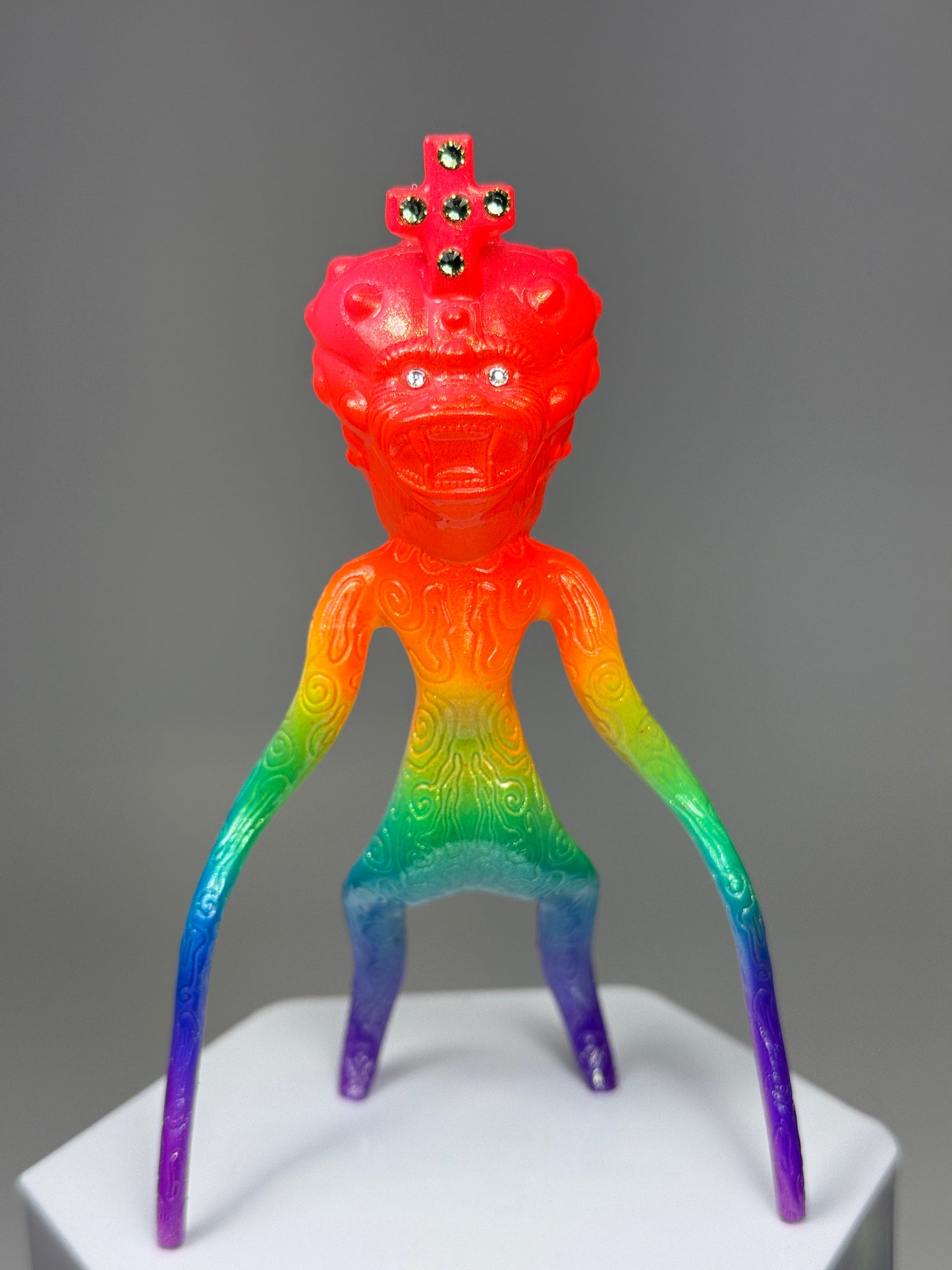 God Creeper From the Year 8 Billion: Neon Rainbow