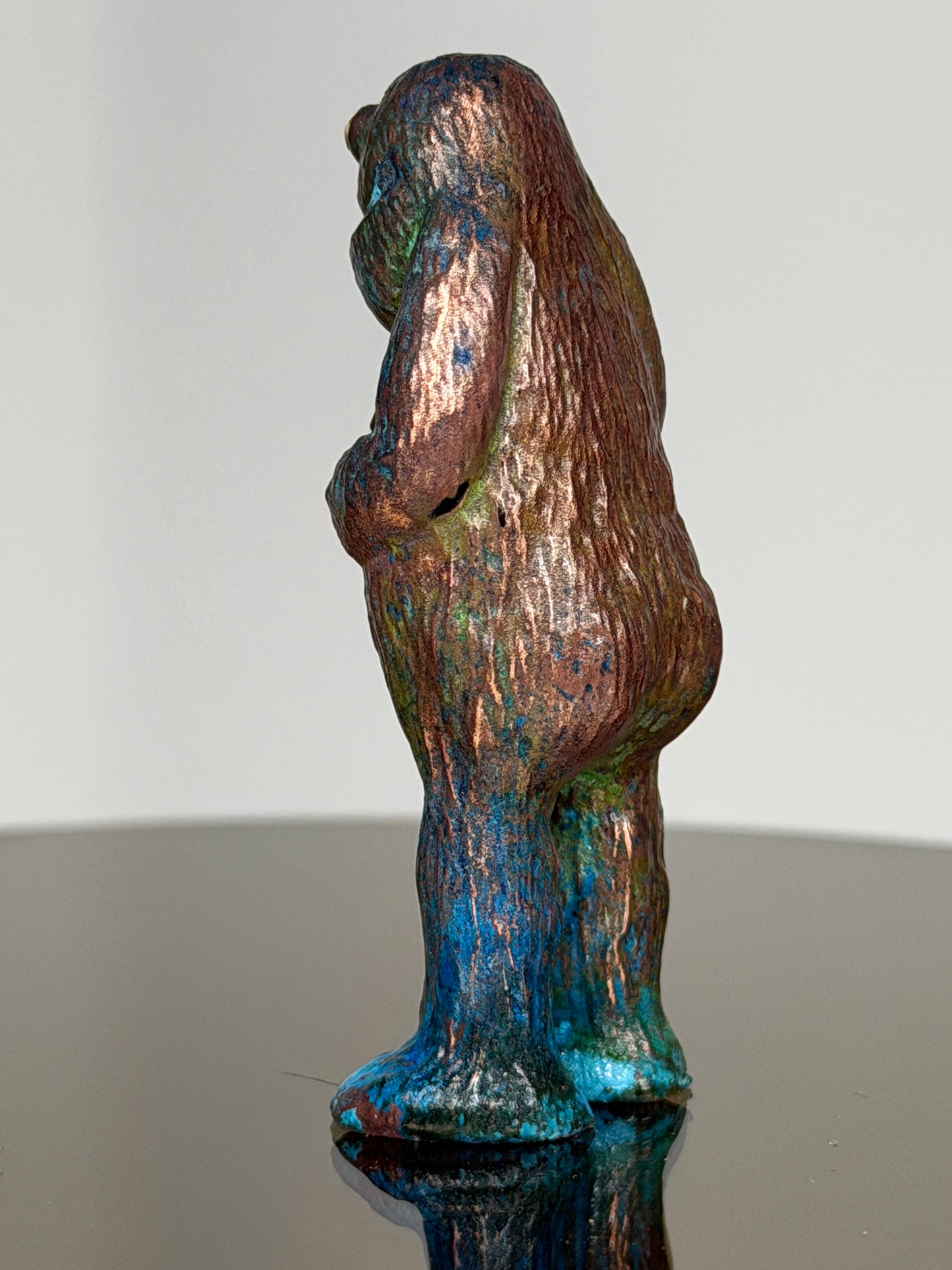 Tall Monster: Copper Plated Flowed