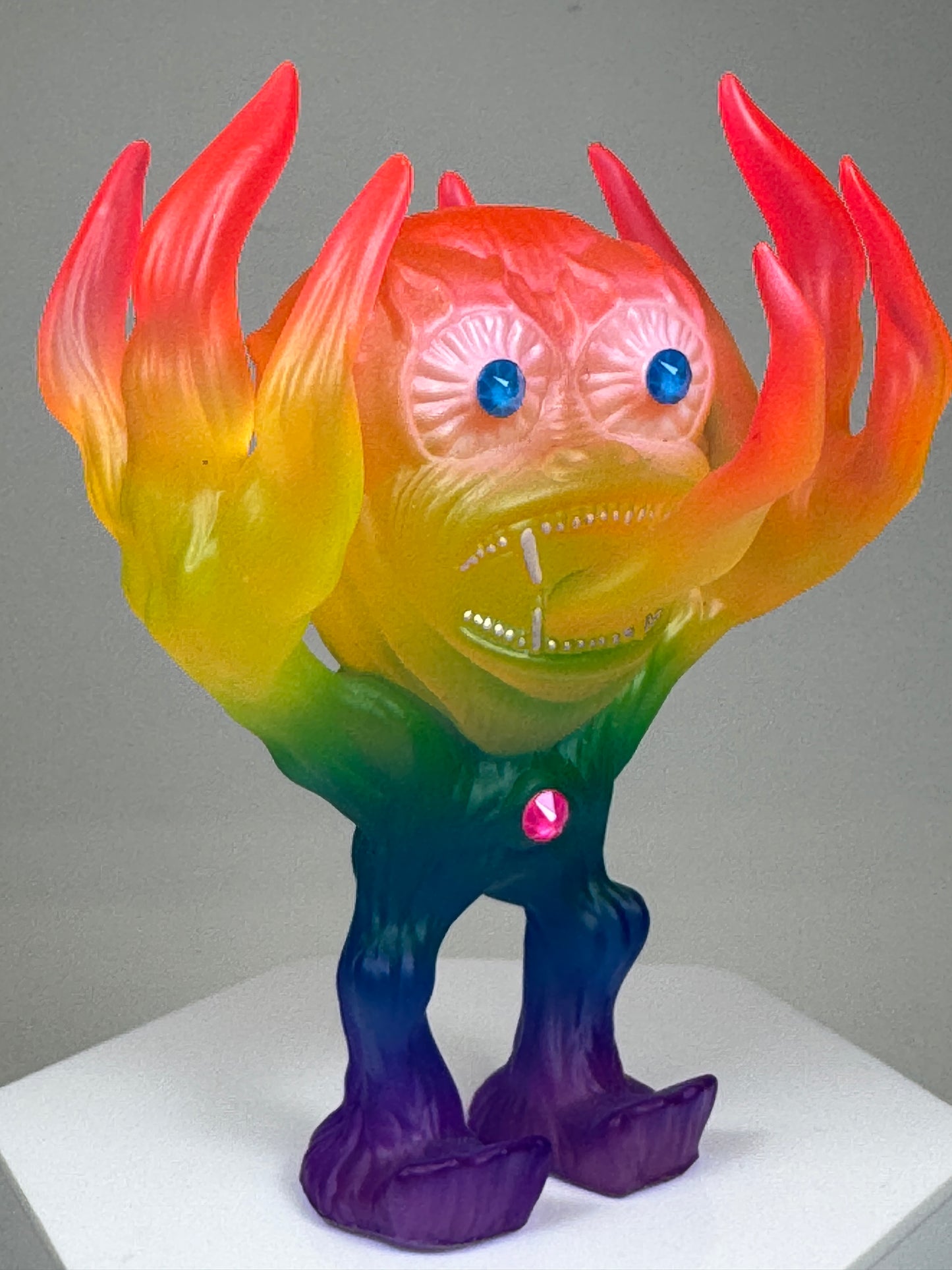 Migraine Ape: Neon Rainbow