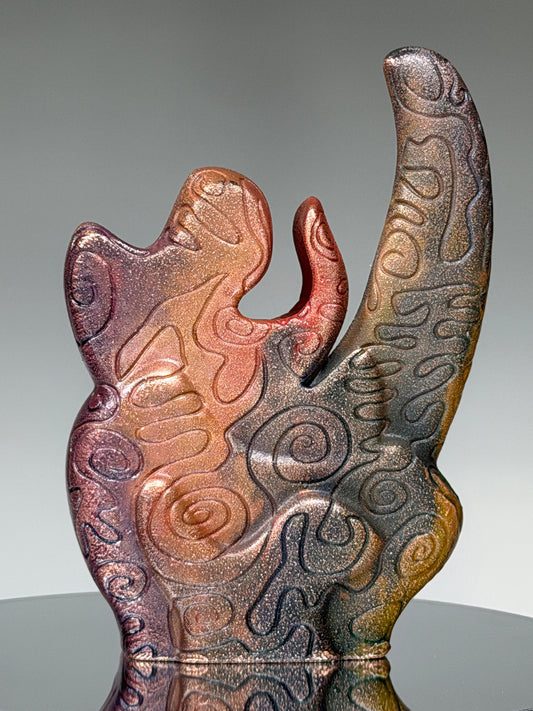 Still life Number 17: Copper Plated Color Stained