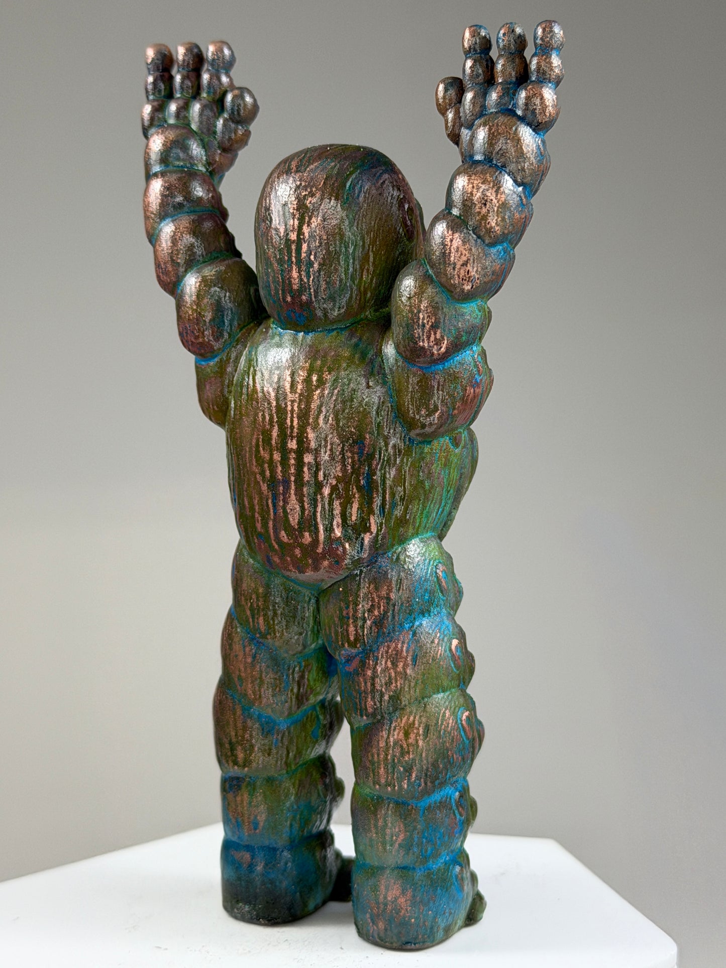 Head Ape: Copper Plated