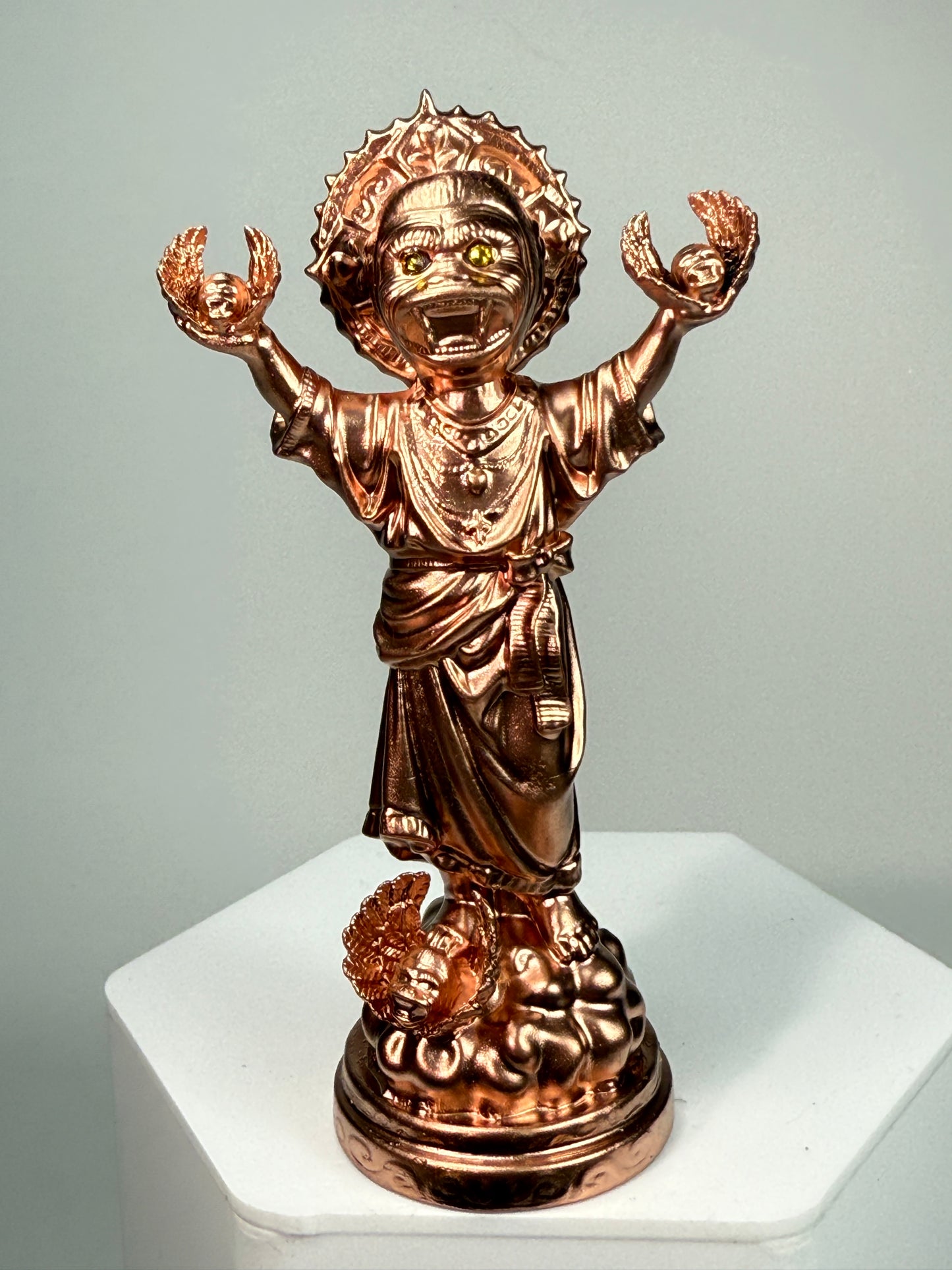 The Child Ape Jesus, Destroyer of Cherubs: Copper Chrome