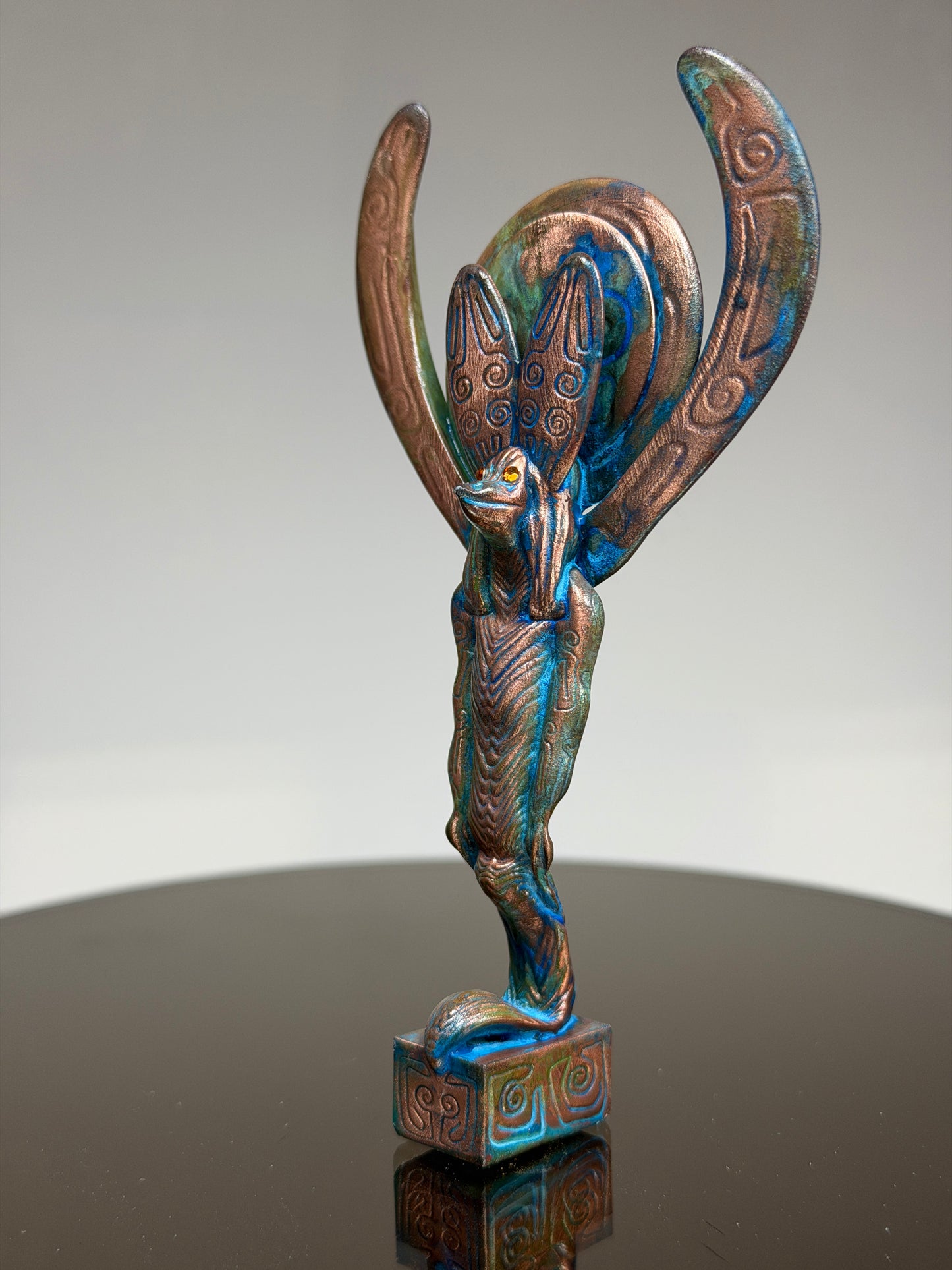 Ibis Serpent Mummy: Copper Plated Slither