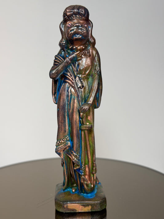 Saint Philomena is a Poodle: Copper Plated Barker