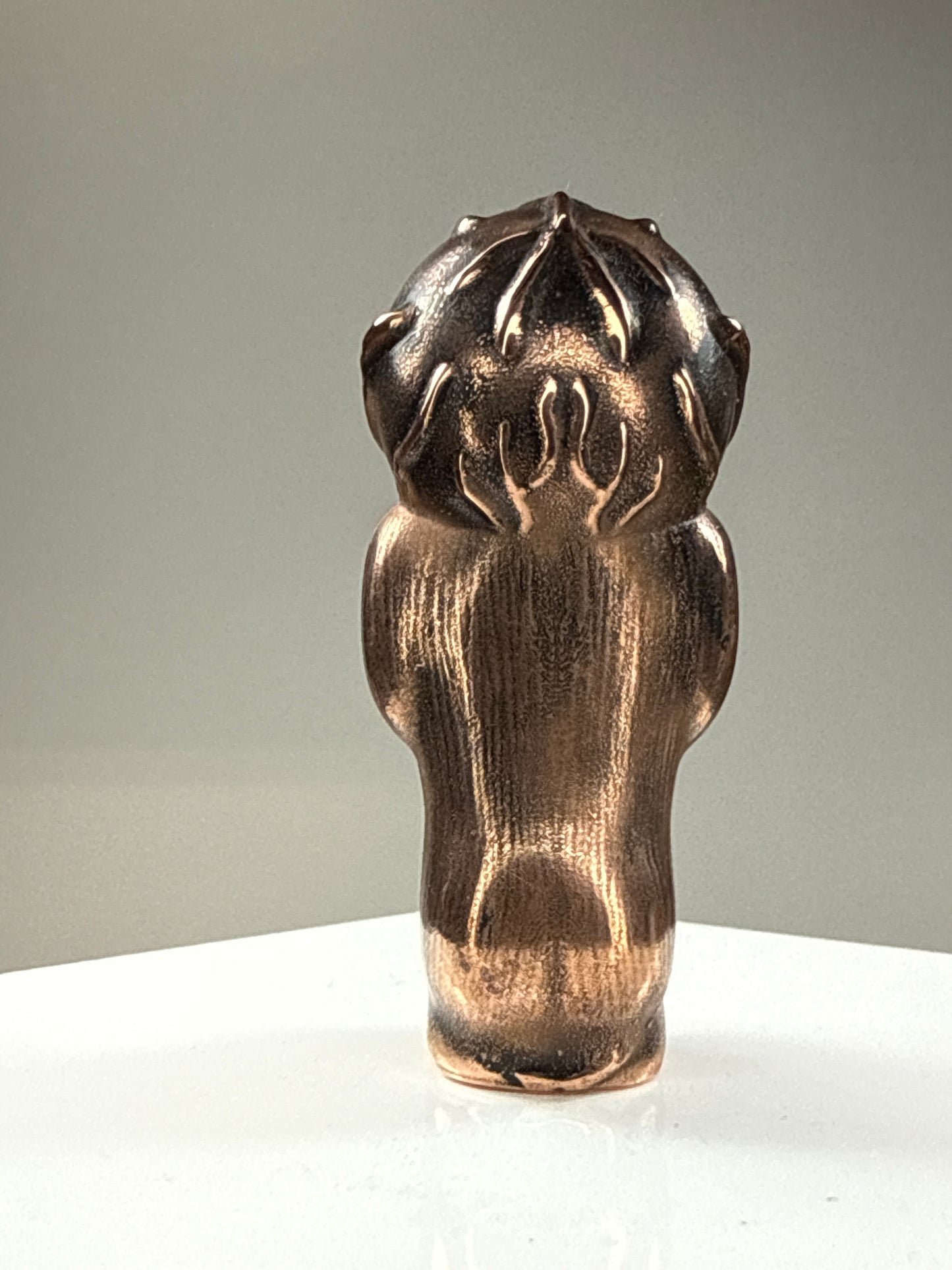 Big Eye Ape: Copper Plated Vision