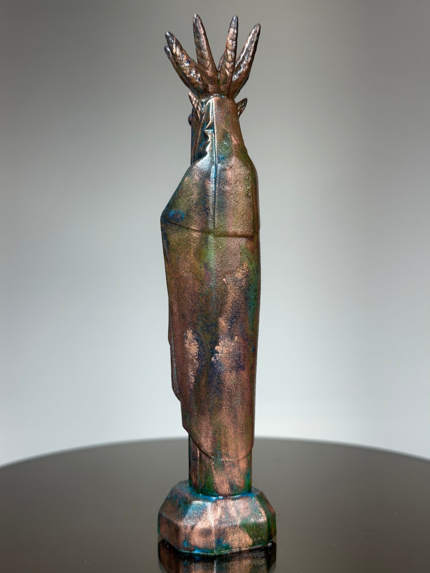 Bafflerack Mary set, Copper Plated for B