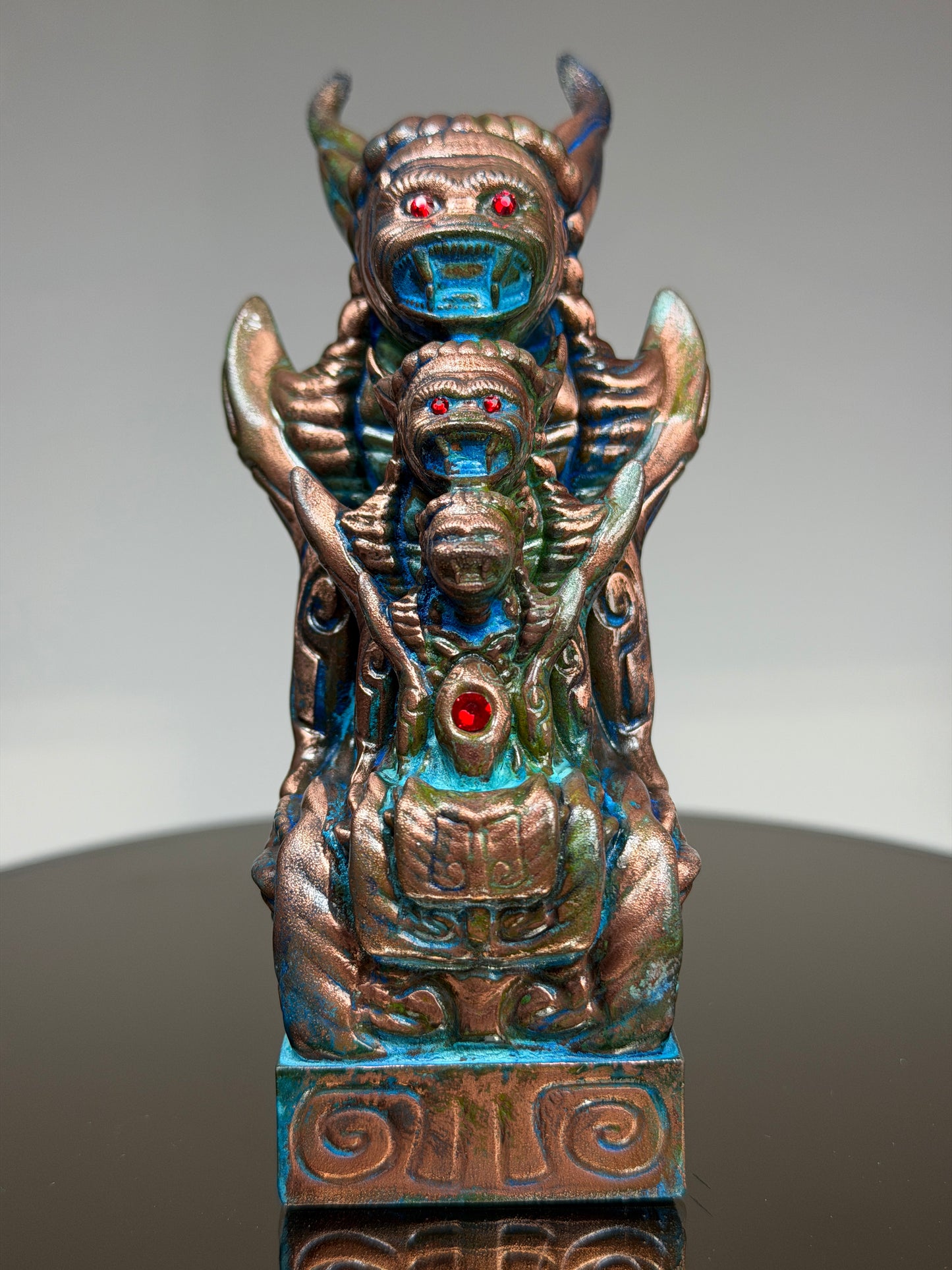 Egyptian Cosmonaut Apes: Copper Plated Angles