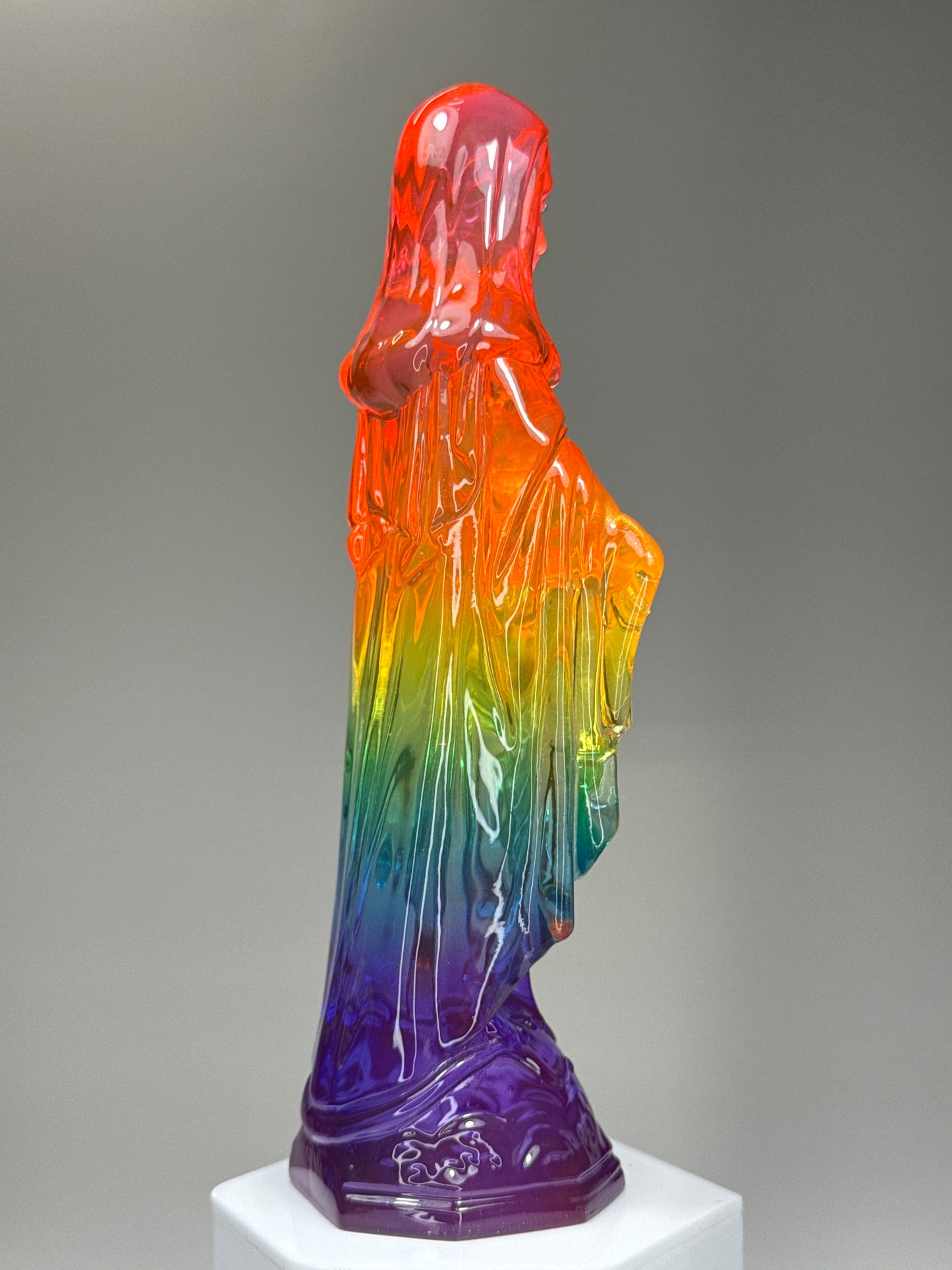 Jesus Head Mary: Transparent Rainbow