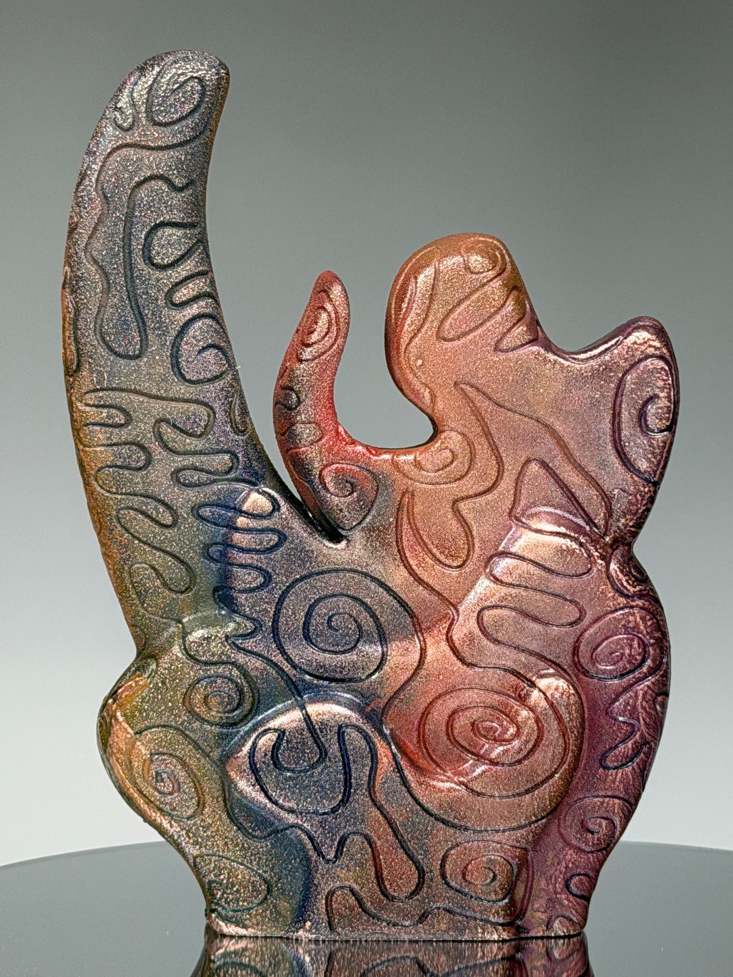 Still life Number 17: Copper Plated Color Stained