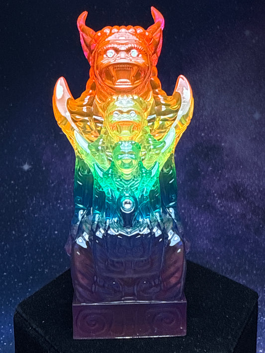 Egyptian Cosmonaut Apes: Transparent Rainbow