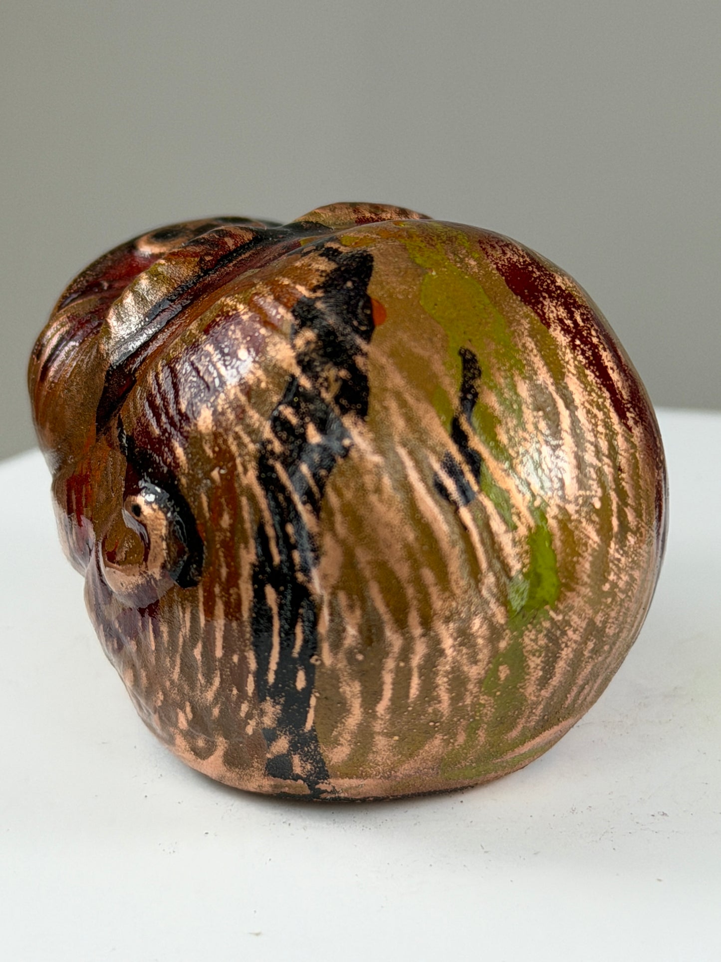 Ape Head: Copper Plated Color Remove