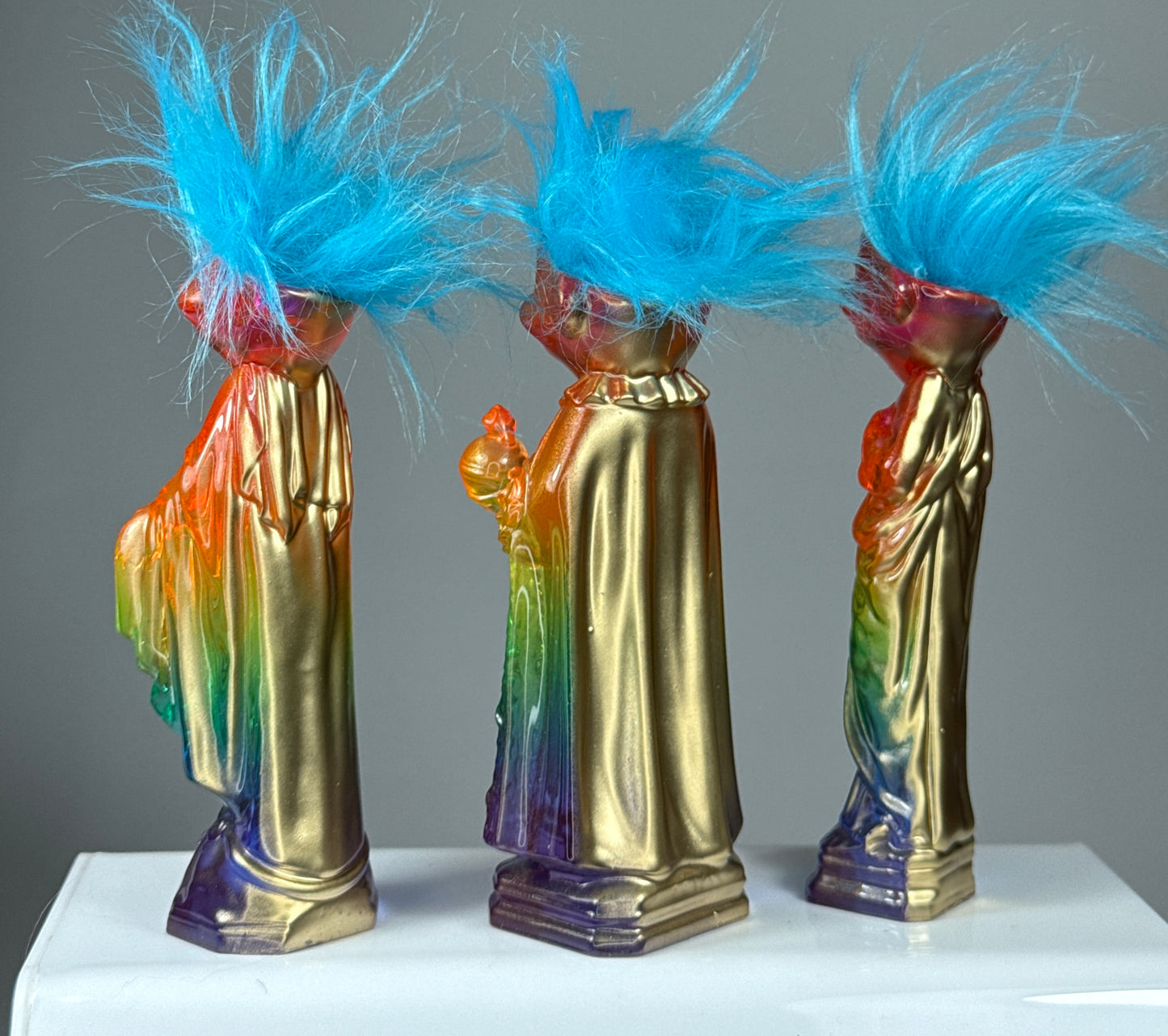 Holy Troll Trilogy: Transparent Rainbow with Gold