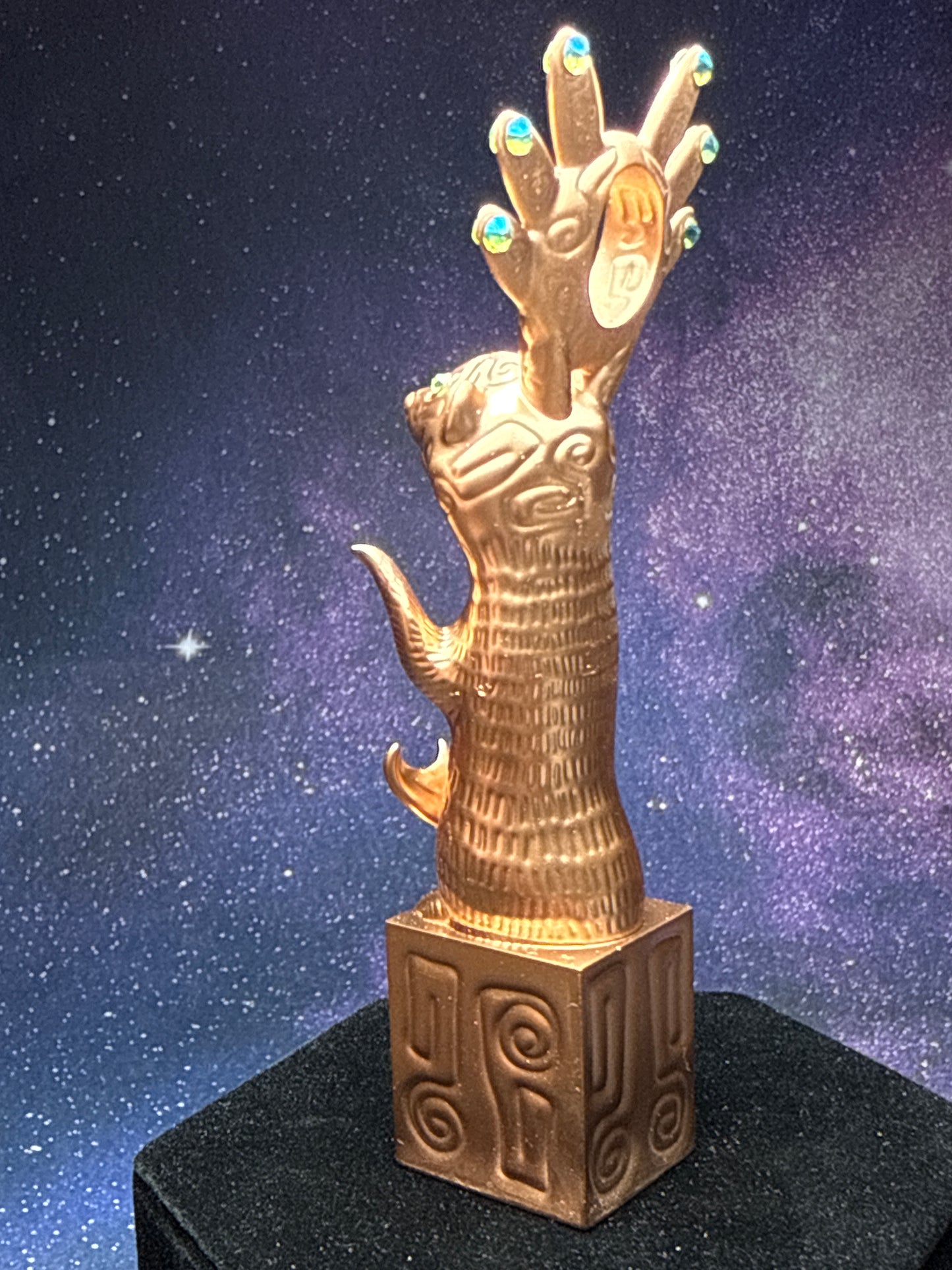 Egyptian Mongoose: Chrome Copper