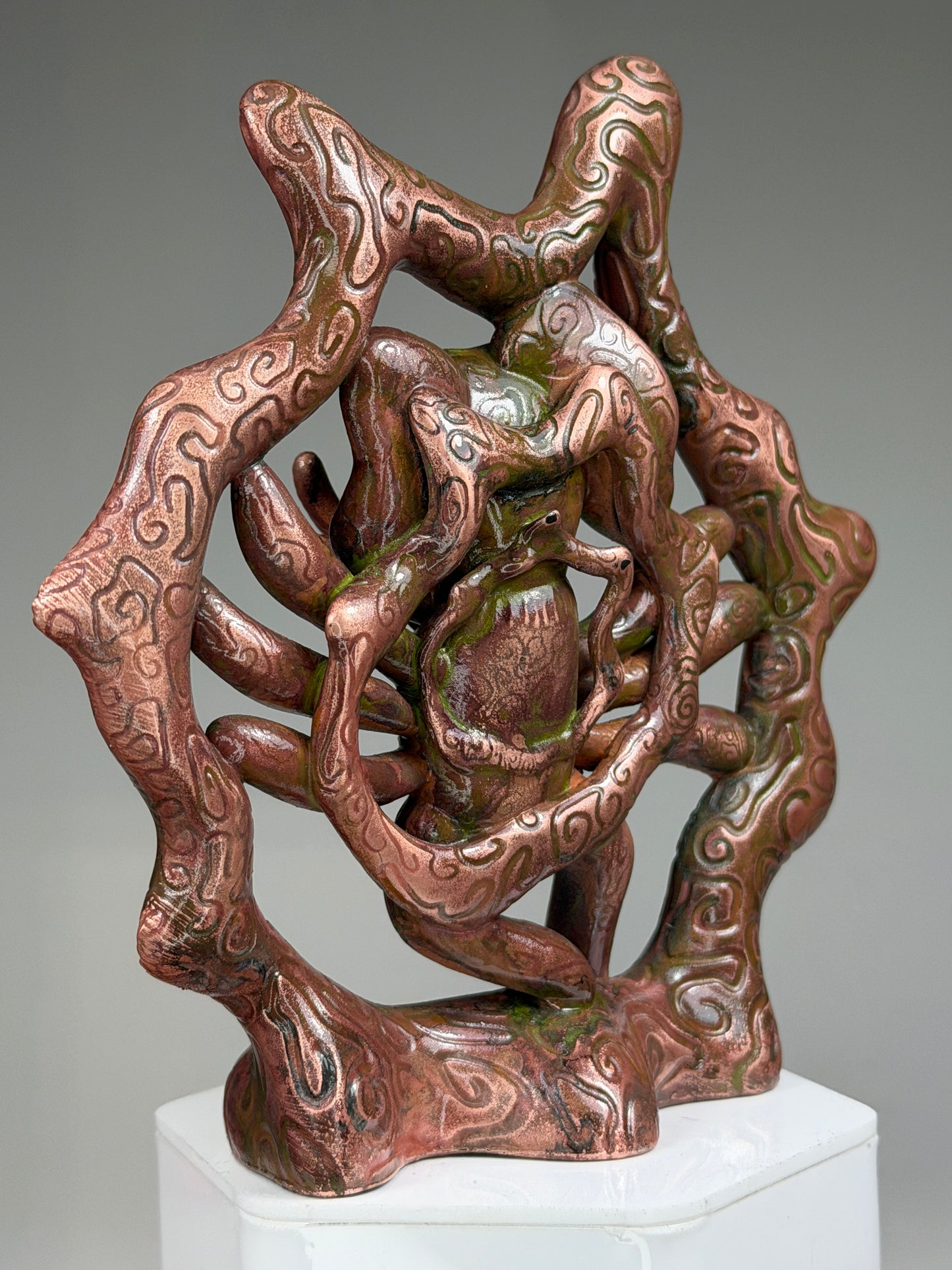 Ganna Sh’aa: Copper Plated with Green