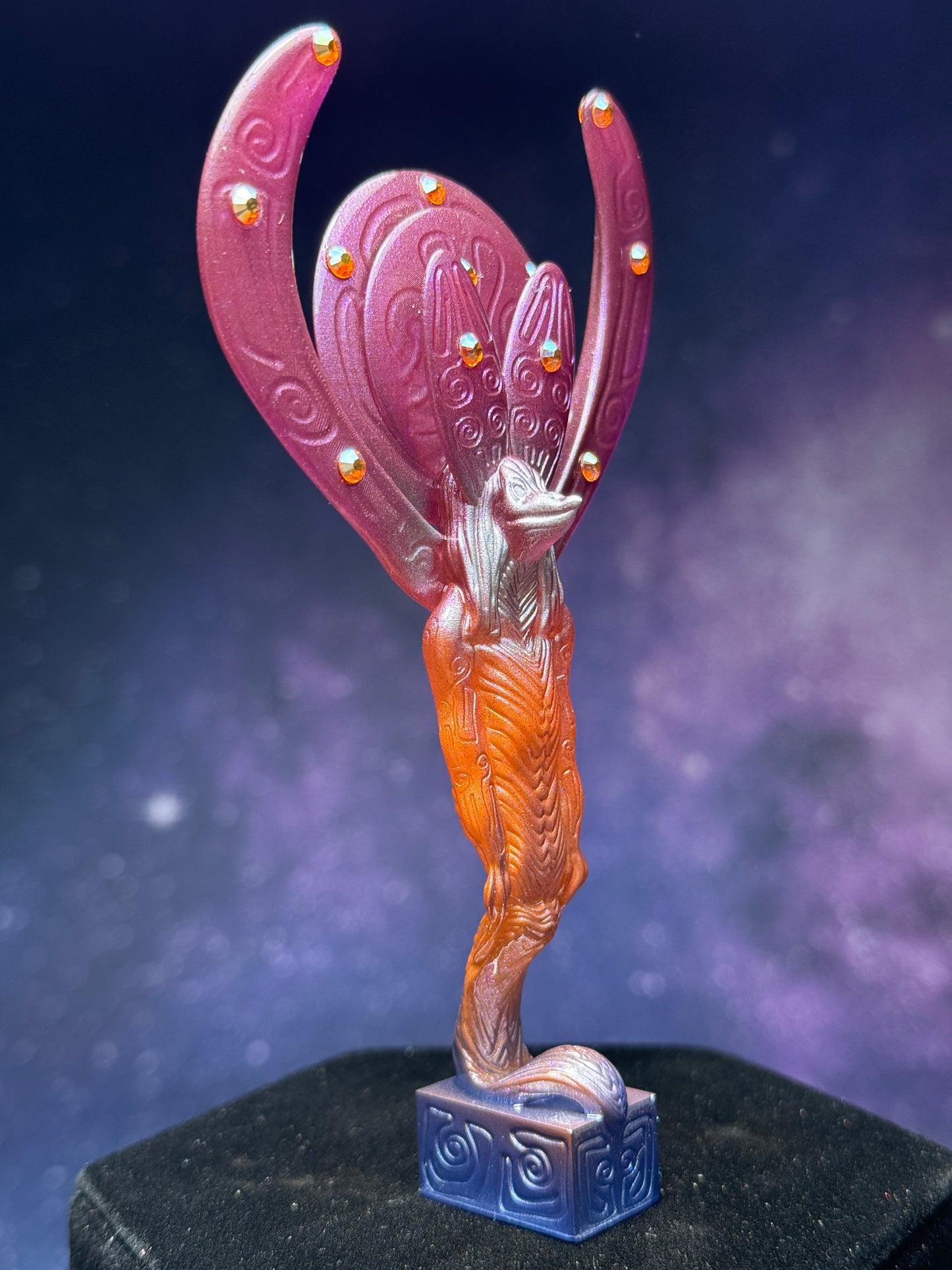 Ibis Serpent Mummy: Cosmic Sunset