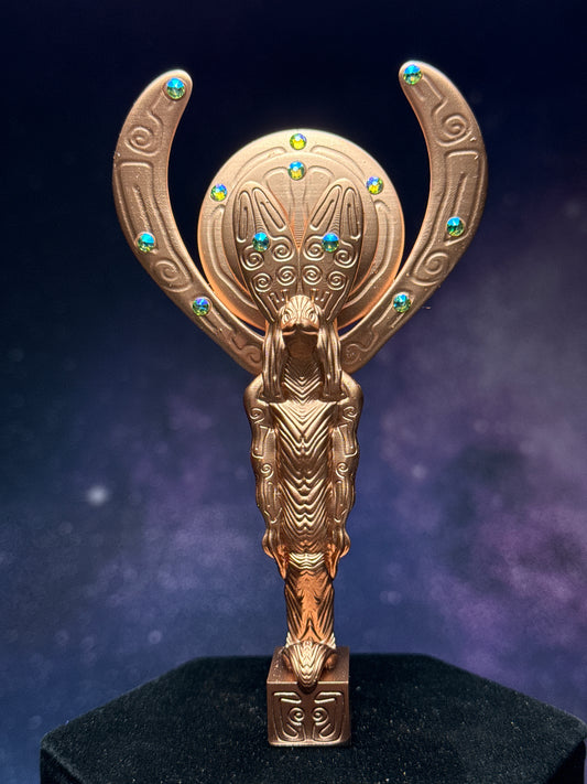 Ibis Serpent Mummy: Chrome Copper