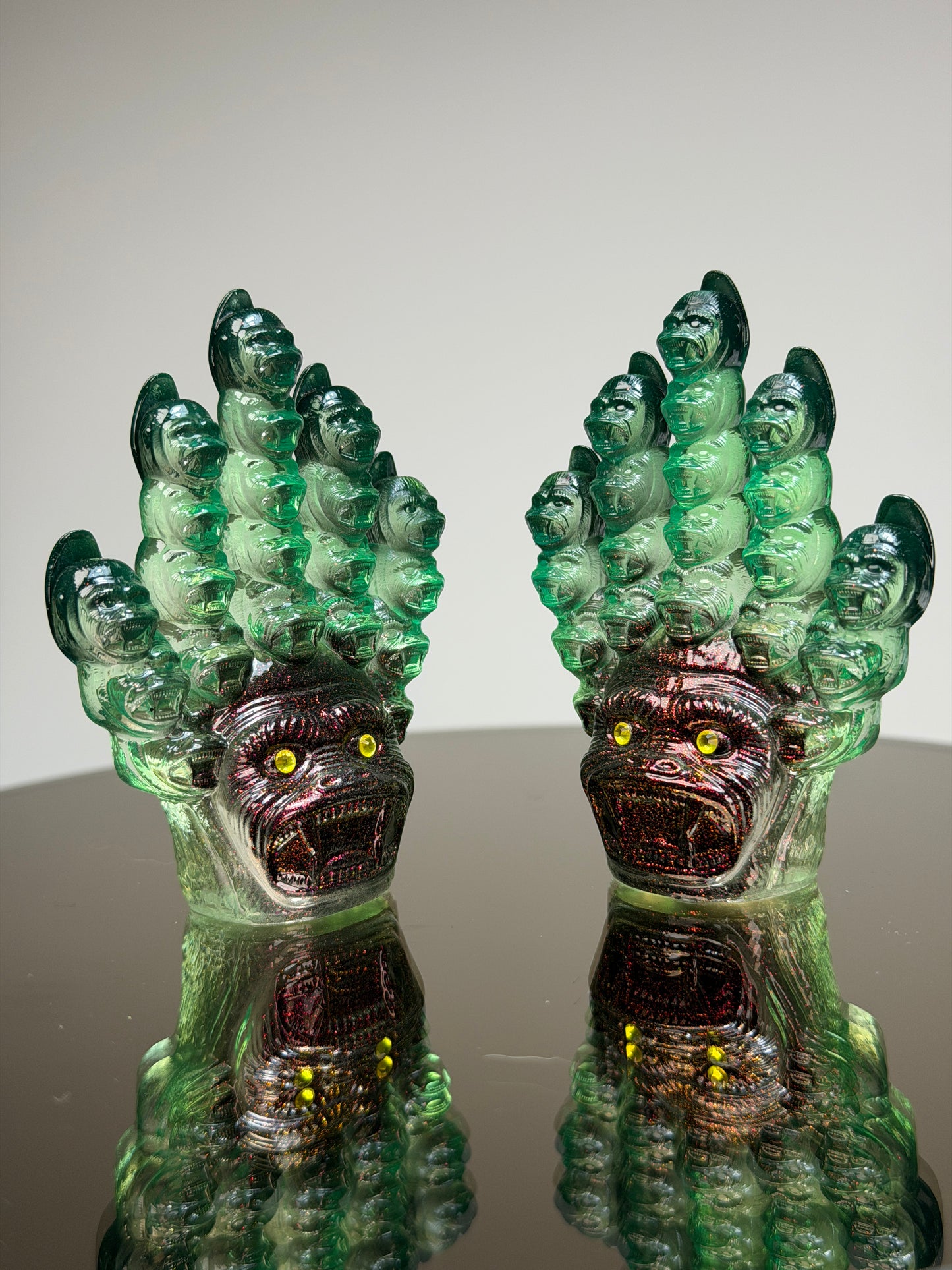 Ape Head Claws: Green (small set)