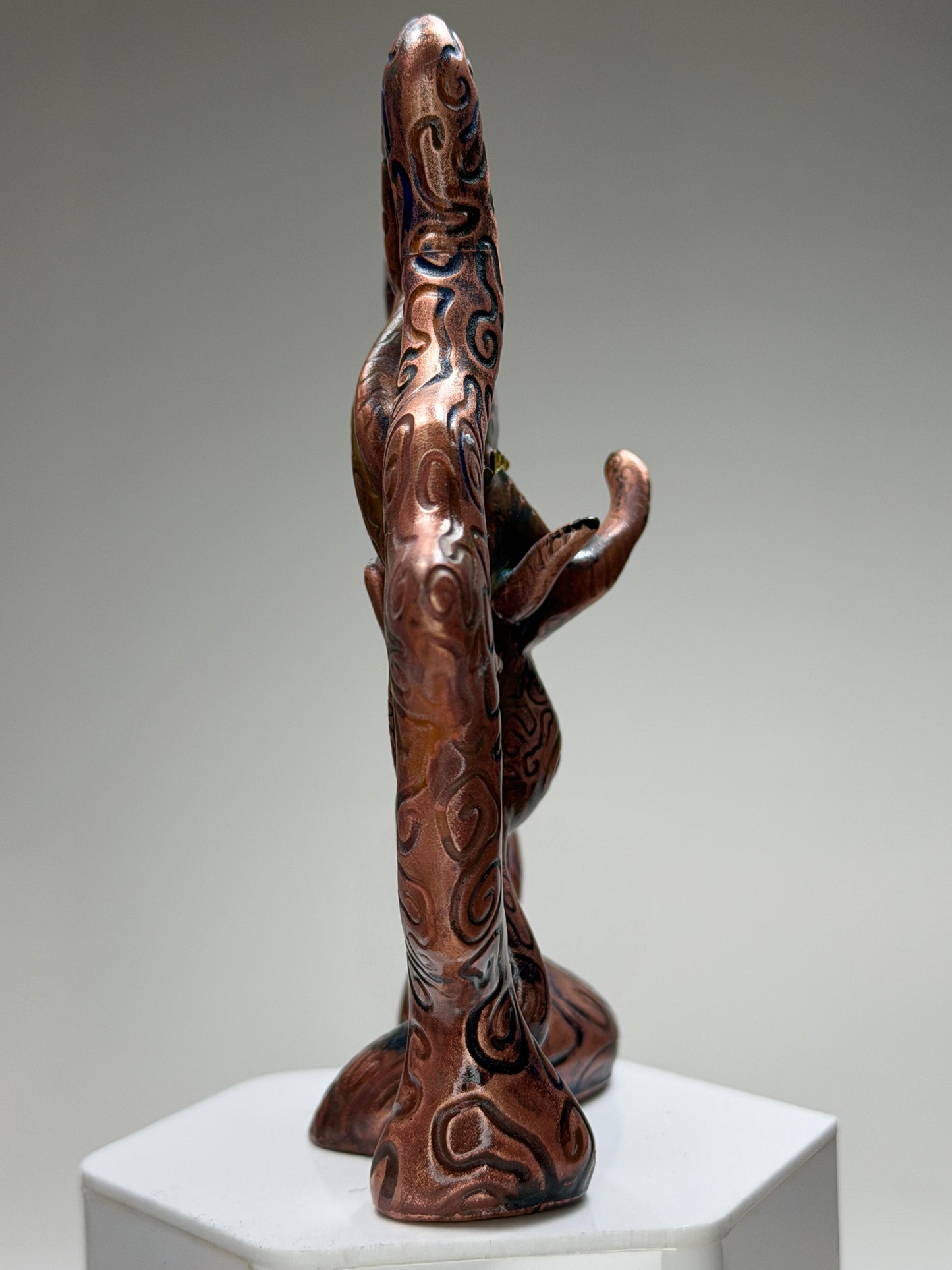 Ganna Sh’aa: Copper Plated with Dark Blue