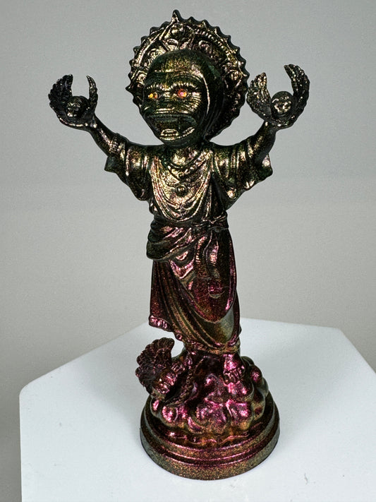 The Child Ape Jesus, Destroyer of Cherubs: Color Shift Red/Gold Gold/Red
