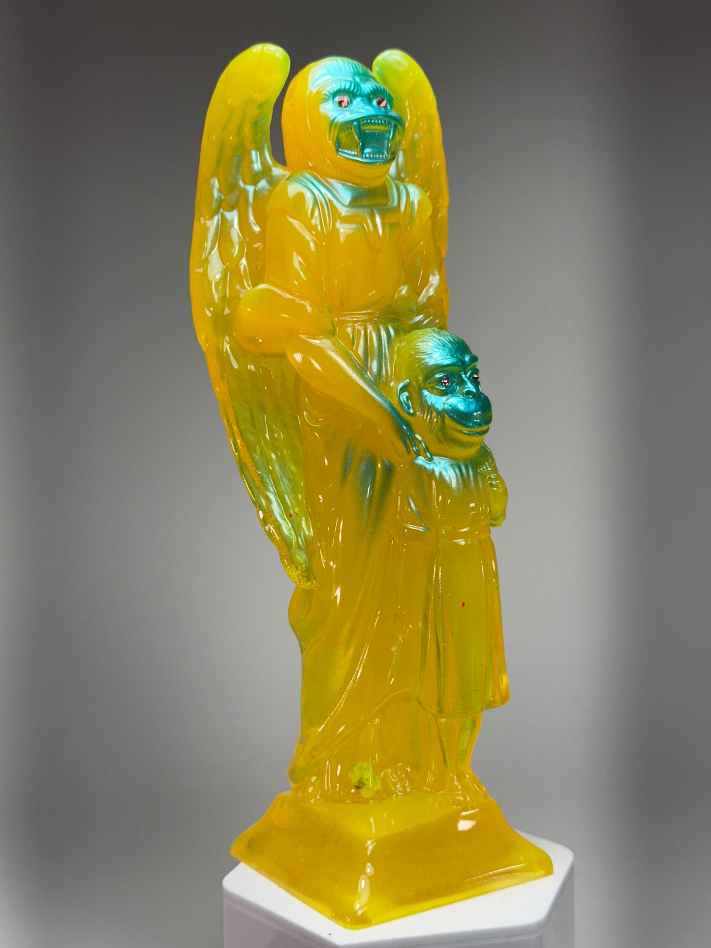 Angel & the Ape: Yellow with Teal (Glow)