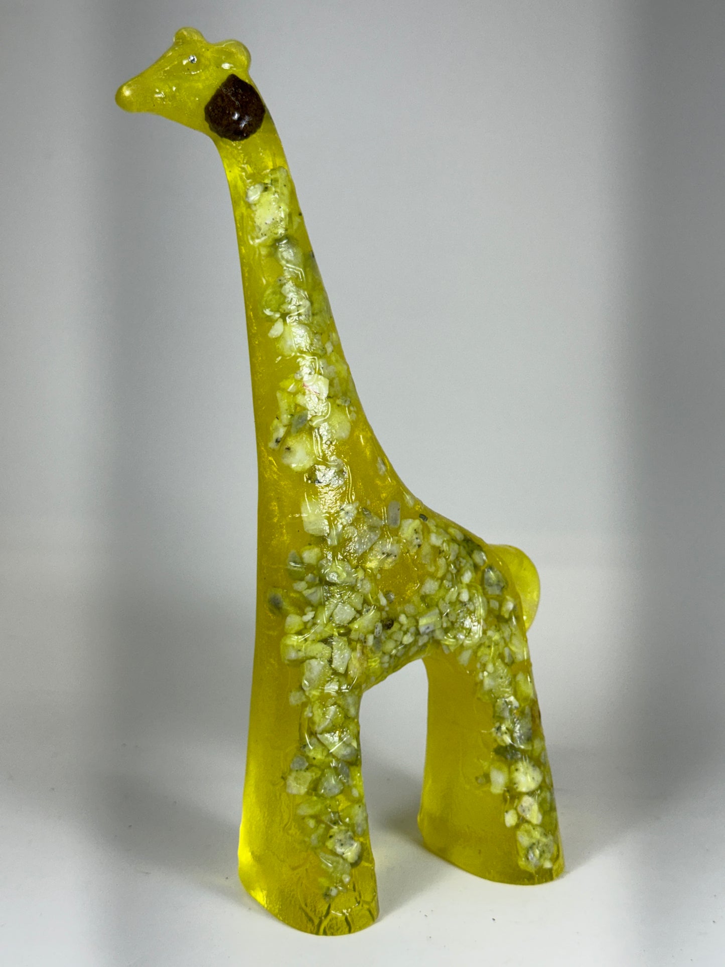 Hello, Giraffe: Yellow with Rocks