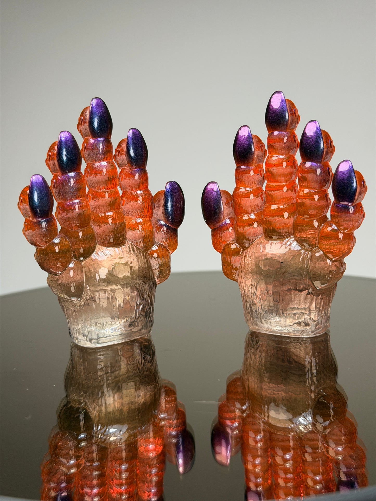 Ape Head Claws: Orange (small set)