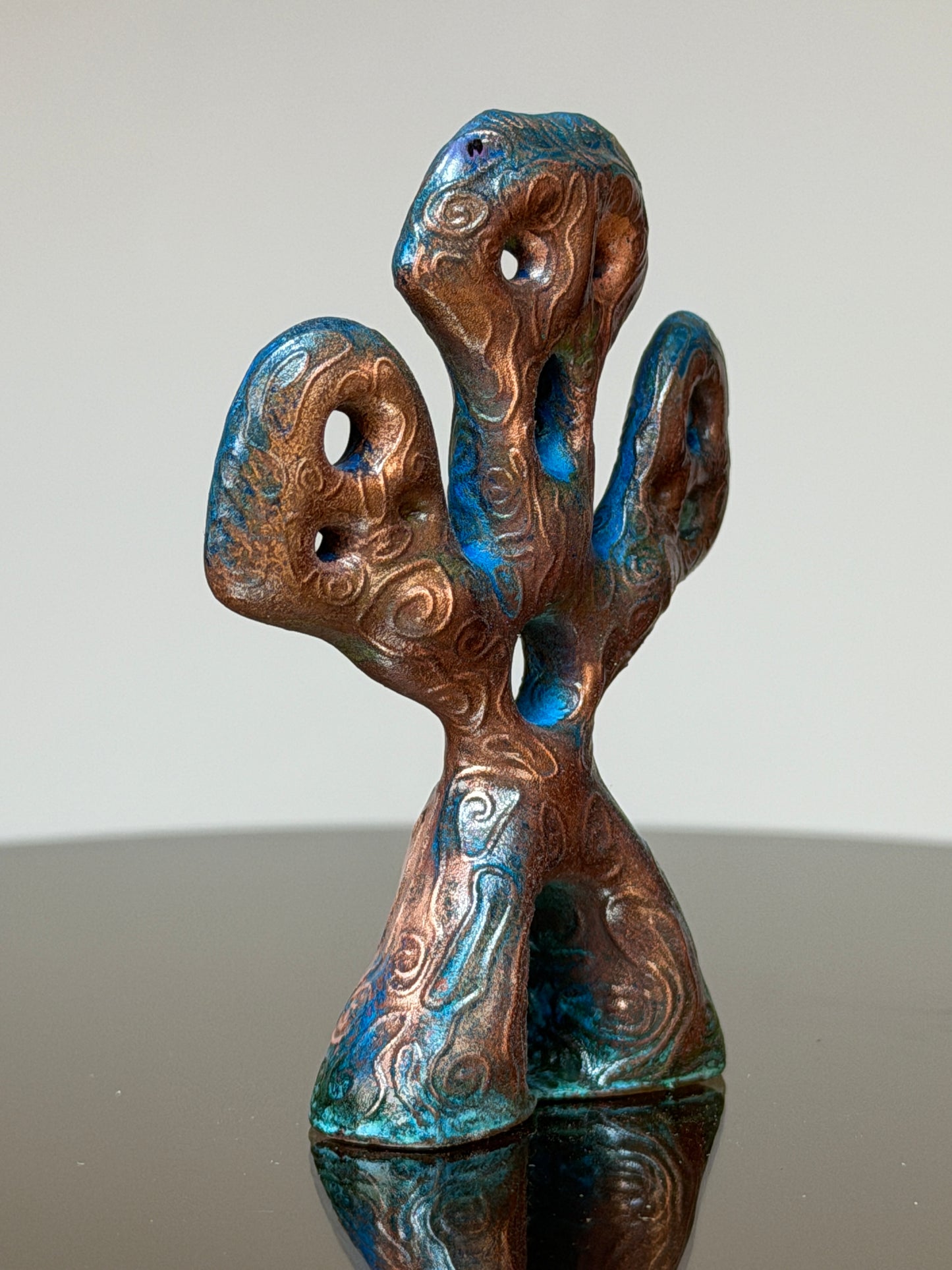 Glyph Number Five: Copper Plated Fine