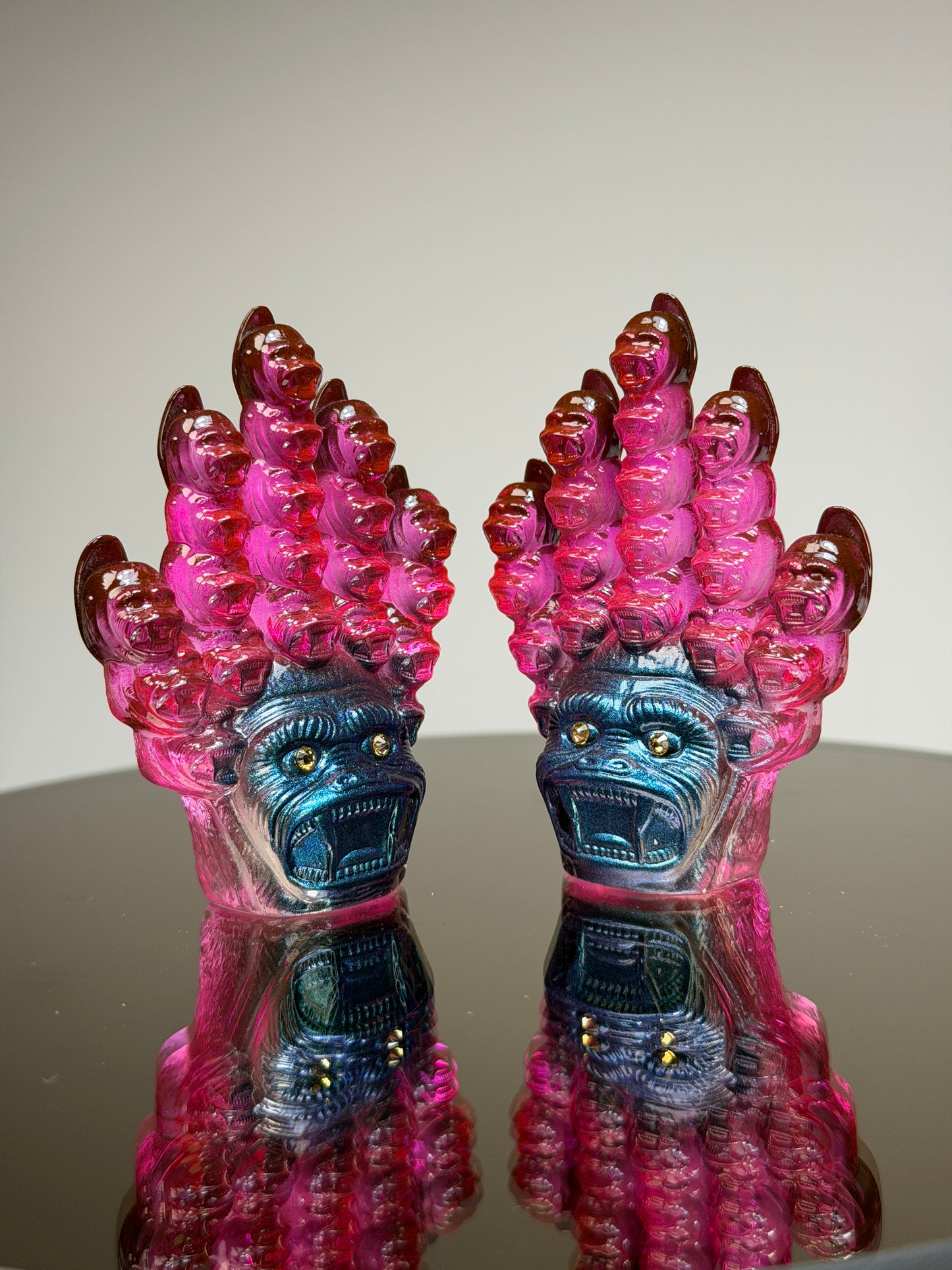 Ape Head Claws: Pink (small set)