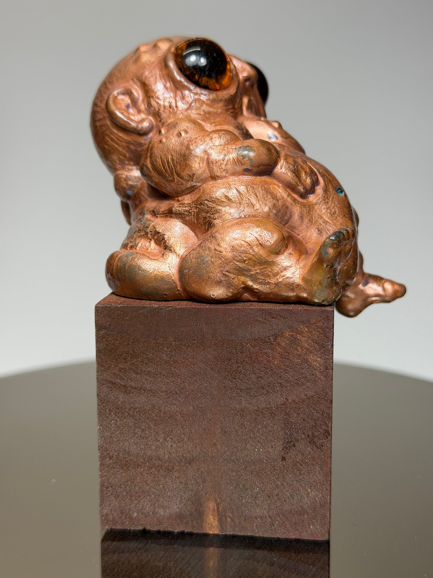 Bloat by Ophelia Toys: Copper Plated Polished