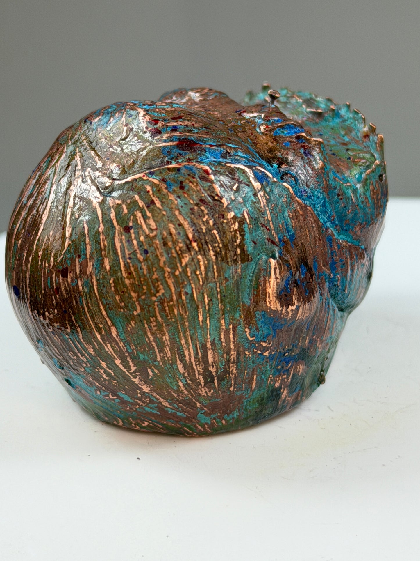 Ape Head: Copper Plated Rough Transport