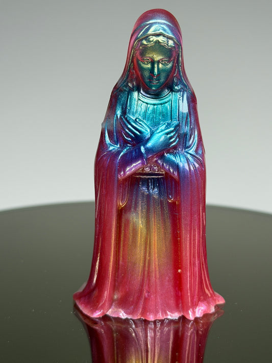 Pocket Mary: Pink with Rocks