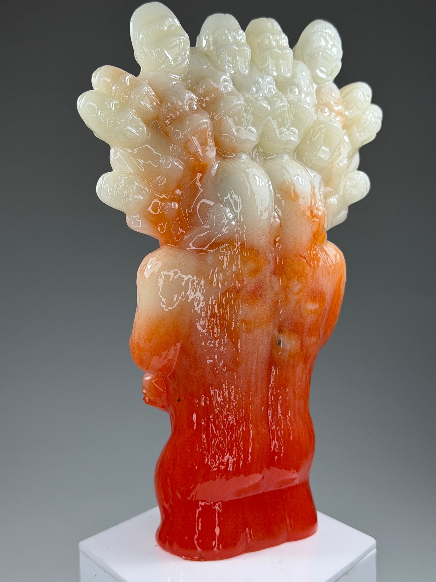 Mega God Ape Lord Freak: White/Orange Fade Glow