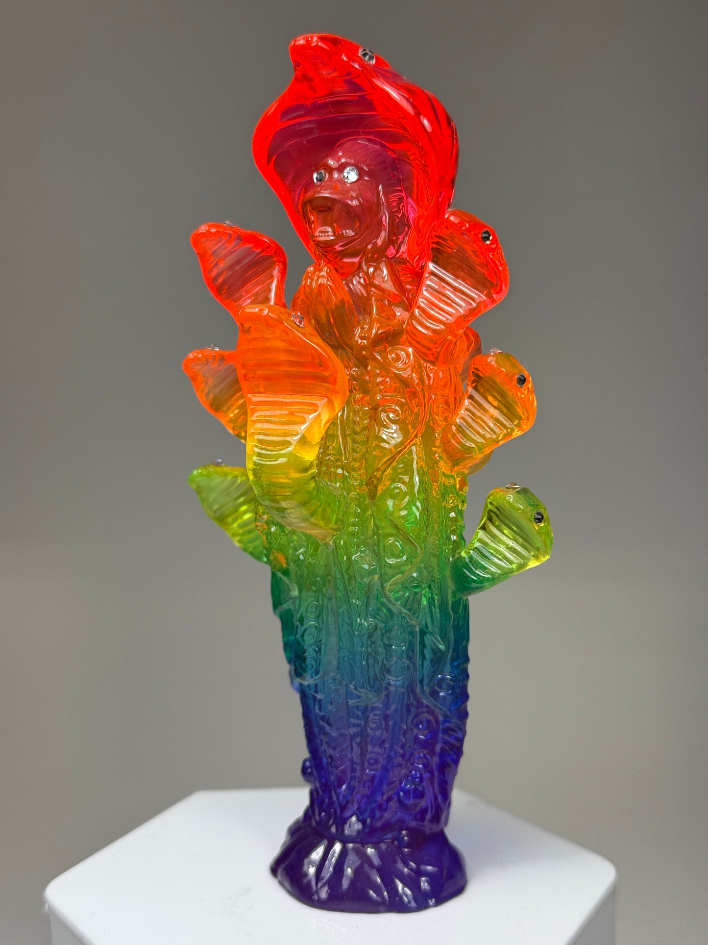 Cobra Cult Worshiper: Transparent Rainbow