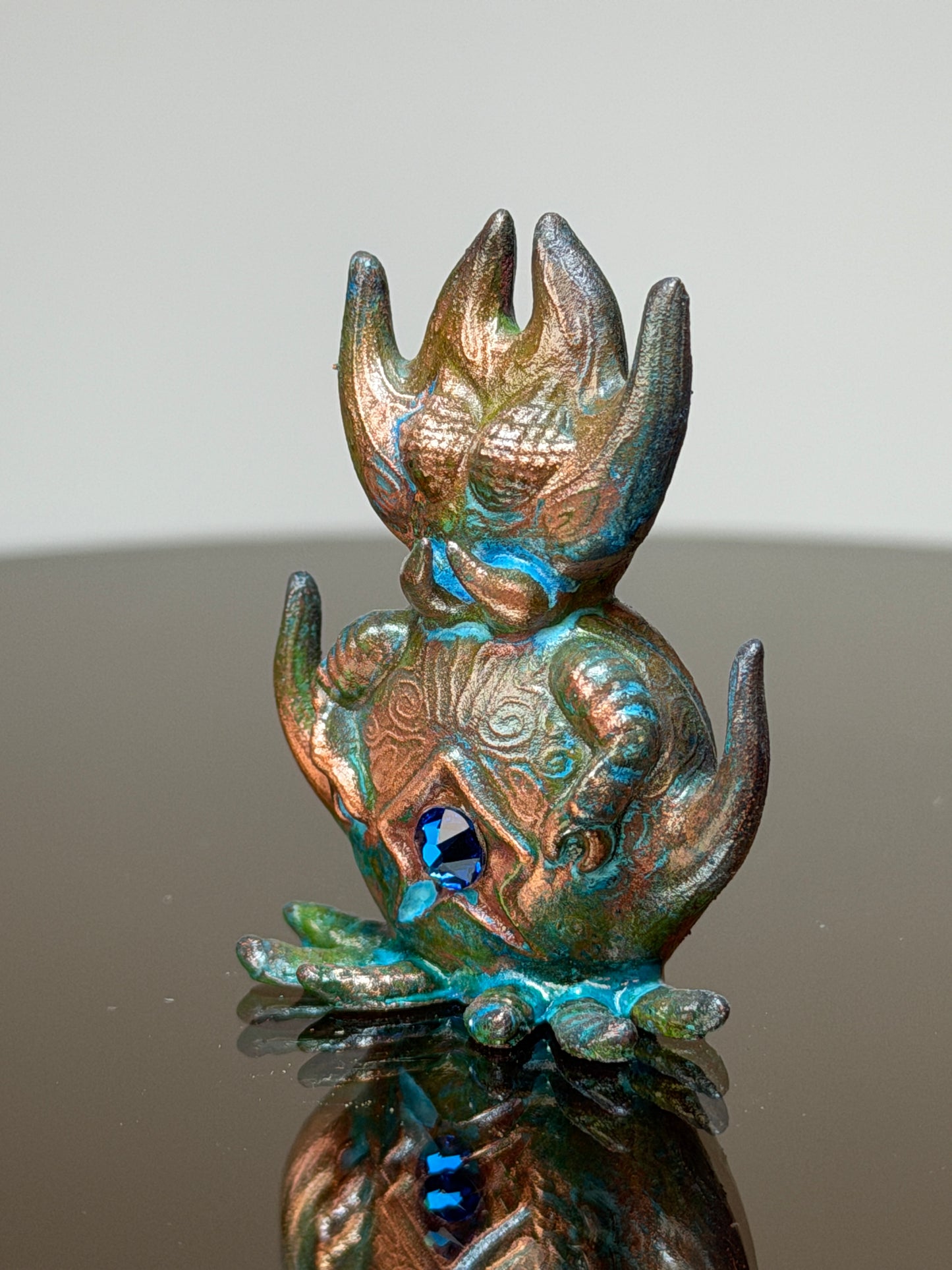 Round Fly: Copper Plated Flap