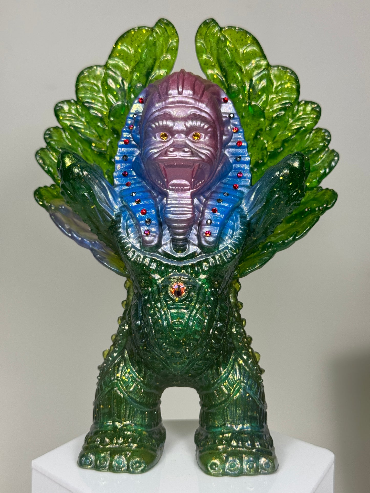 Winged Sphinx Ape: Green