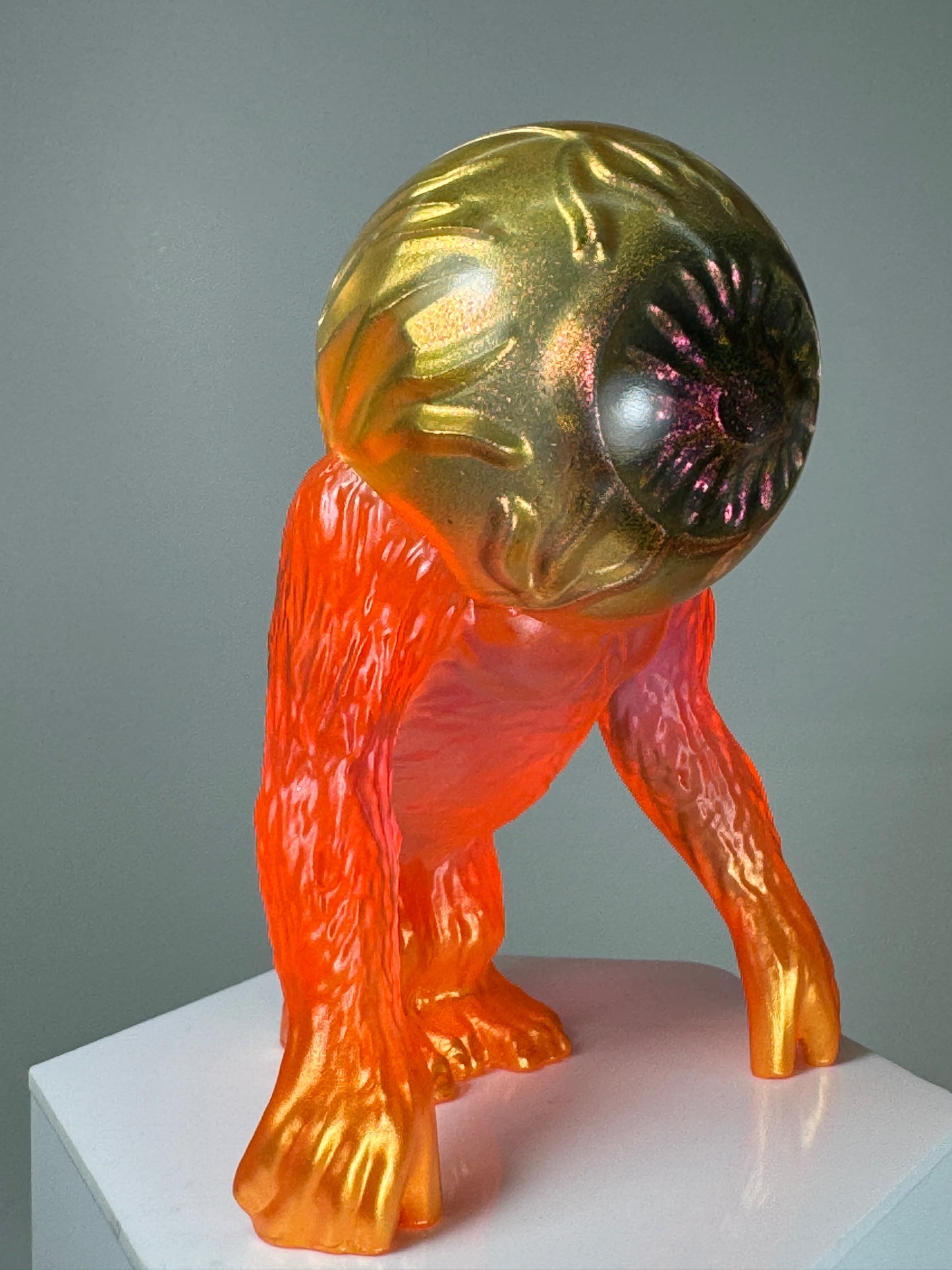 World Famous Deep Space Eyeball Ape: Golden Orange