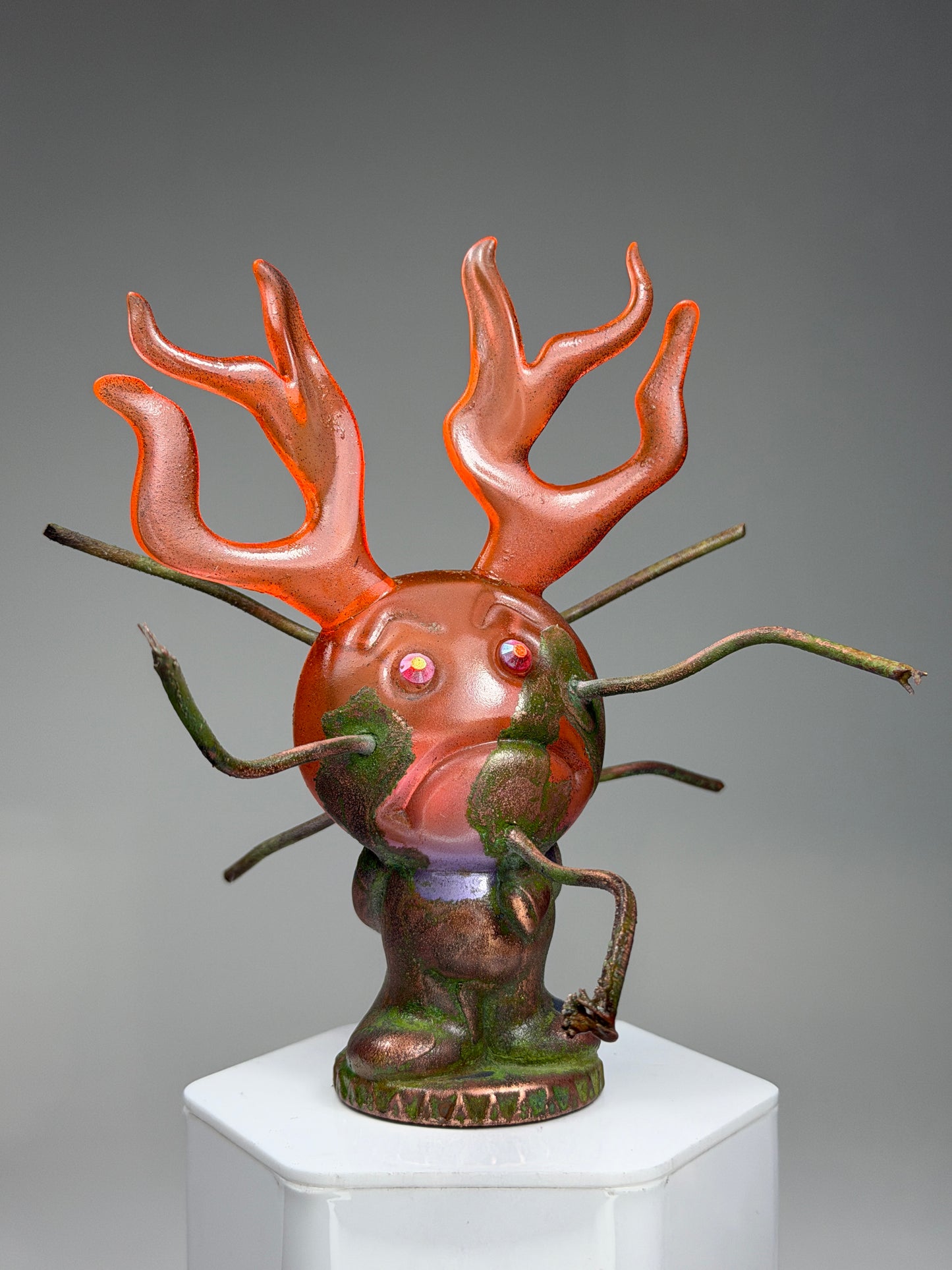 Sad with Antlers: Copper Plated Infection