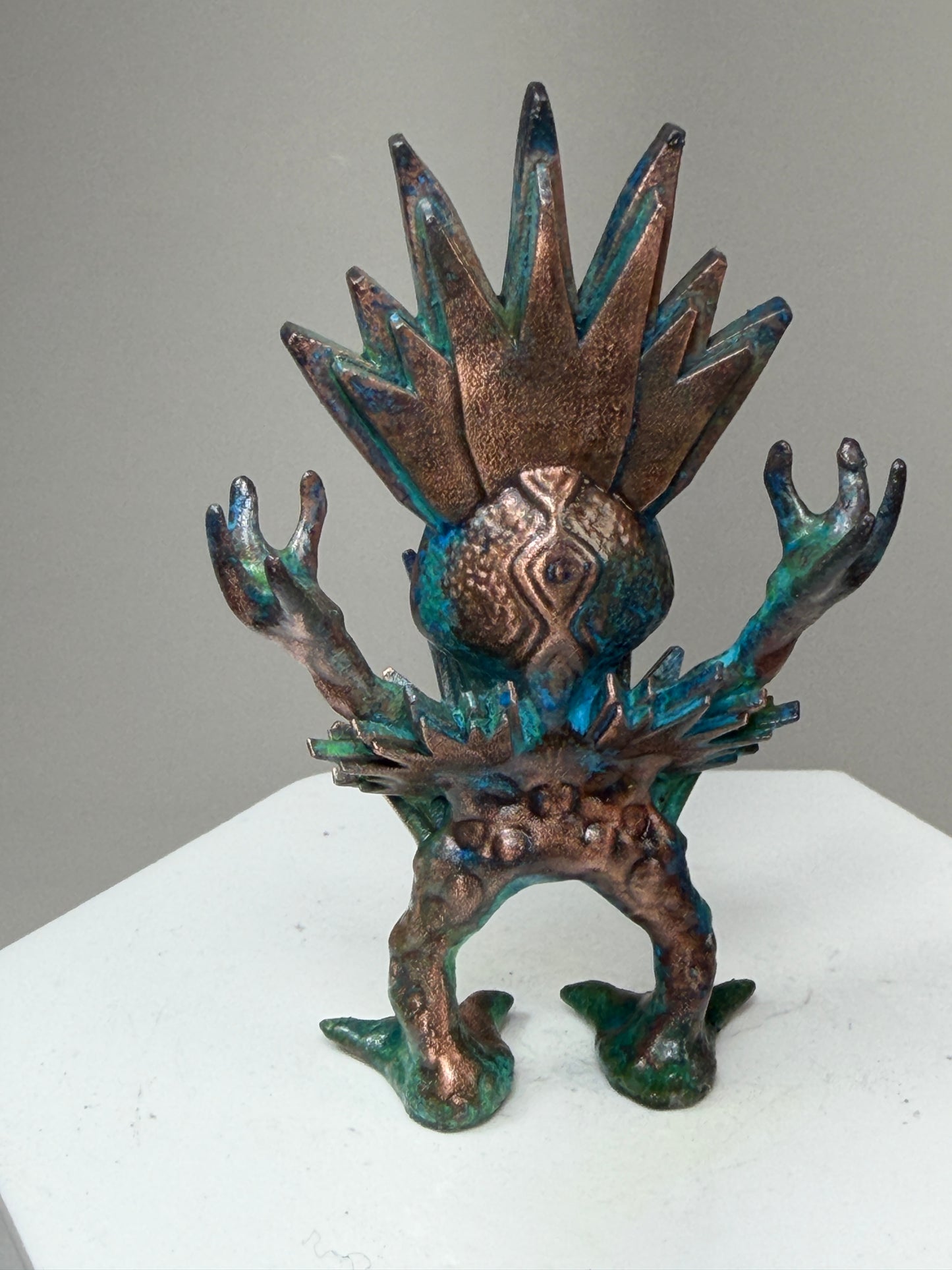 Crocodile Crystal King: Copper Plated Swamproot
