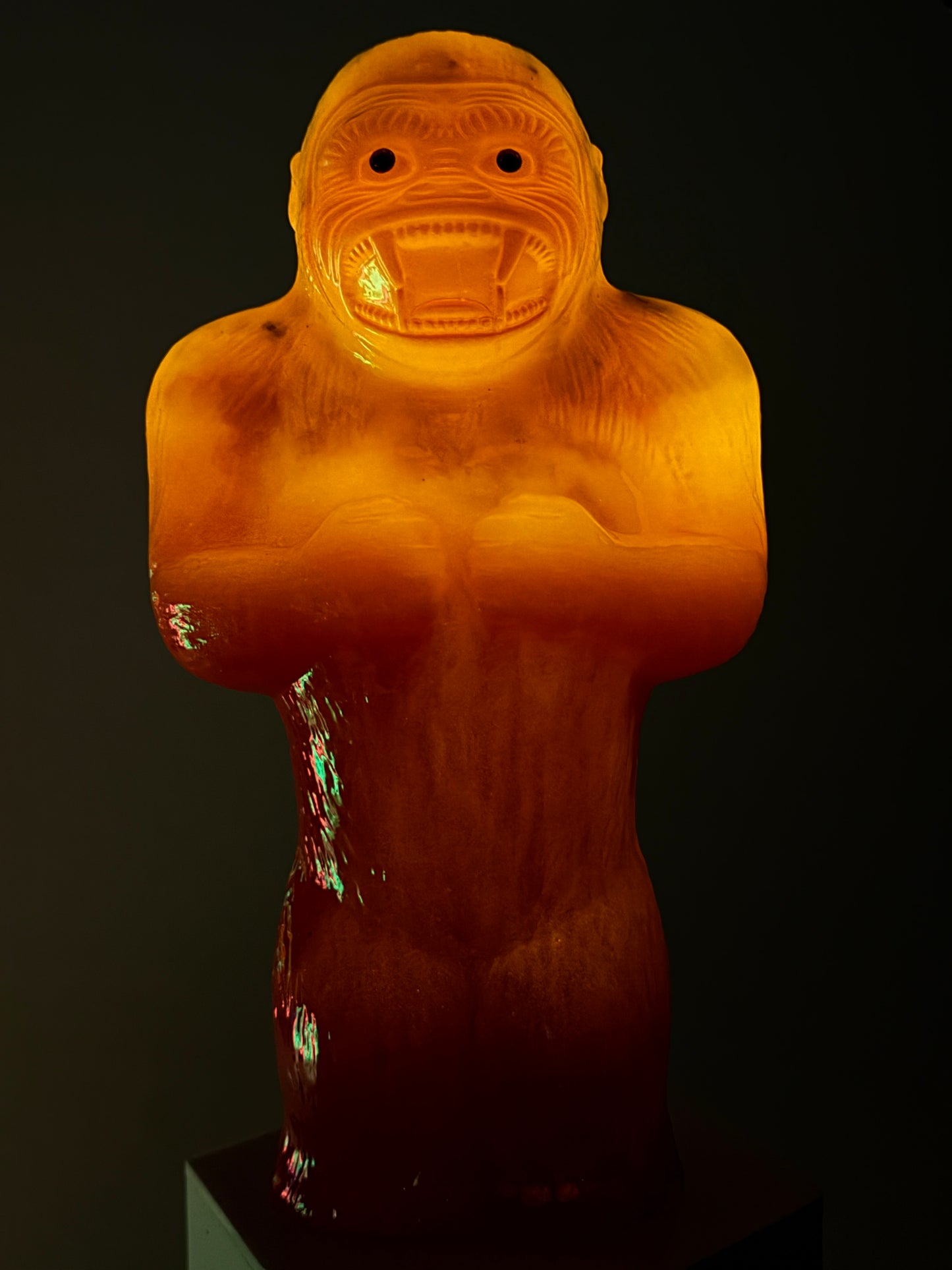 Ape: White/Orange Fade Glow