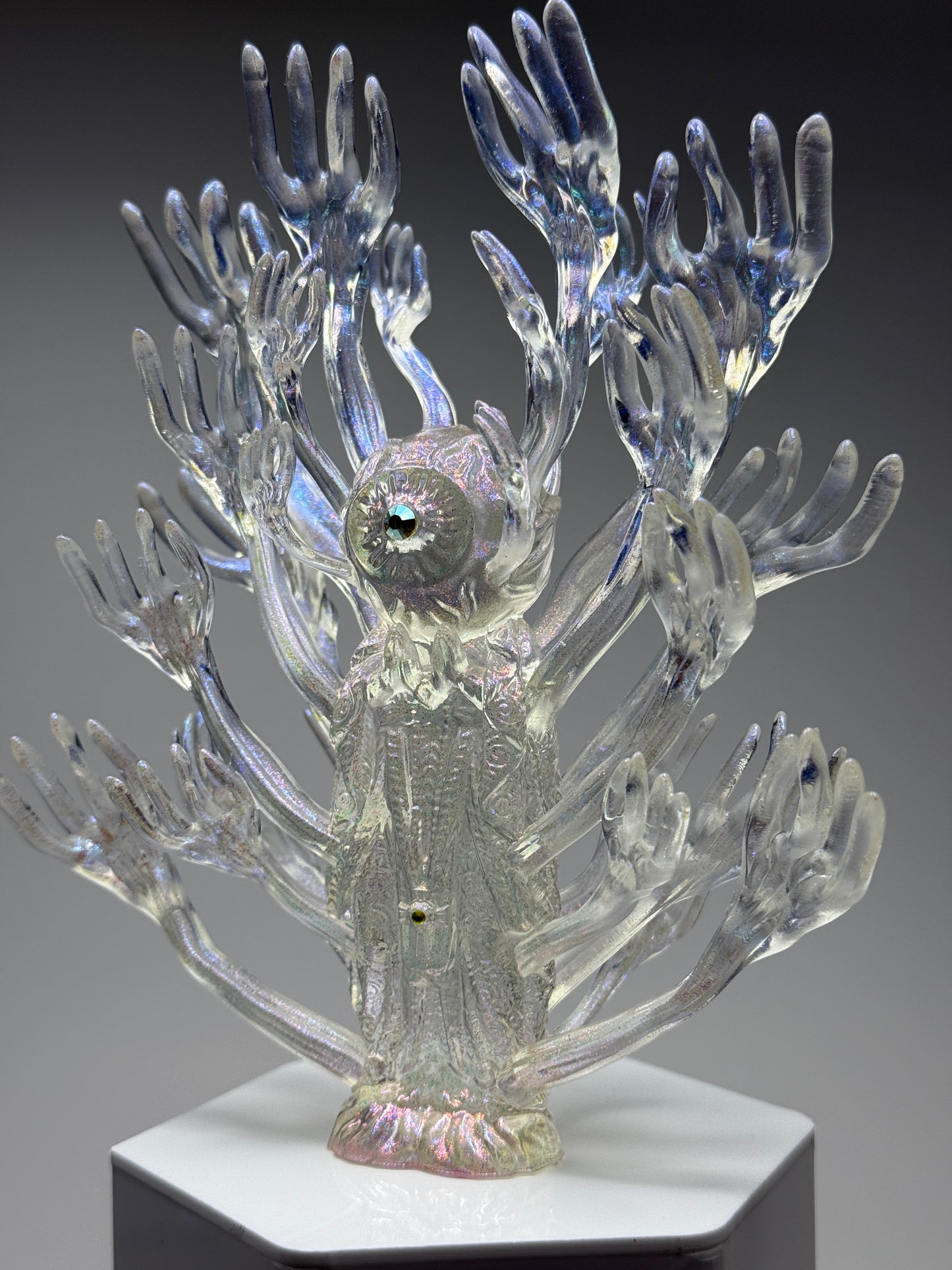 The Hands of God: Clear Glitter Grab