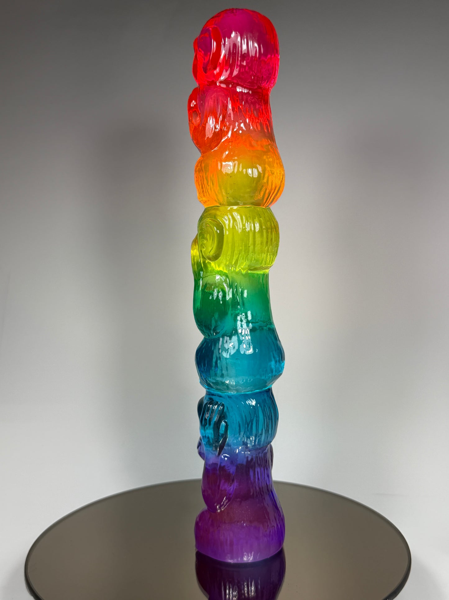 No Evil: XL Transparent Rainbow