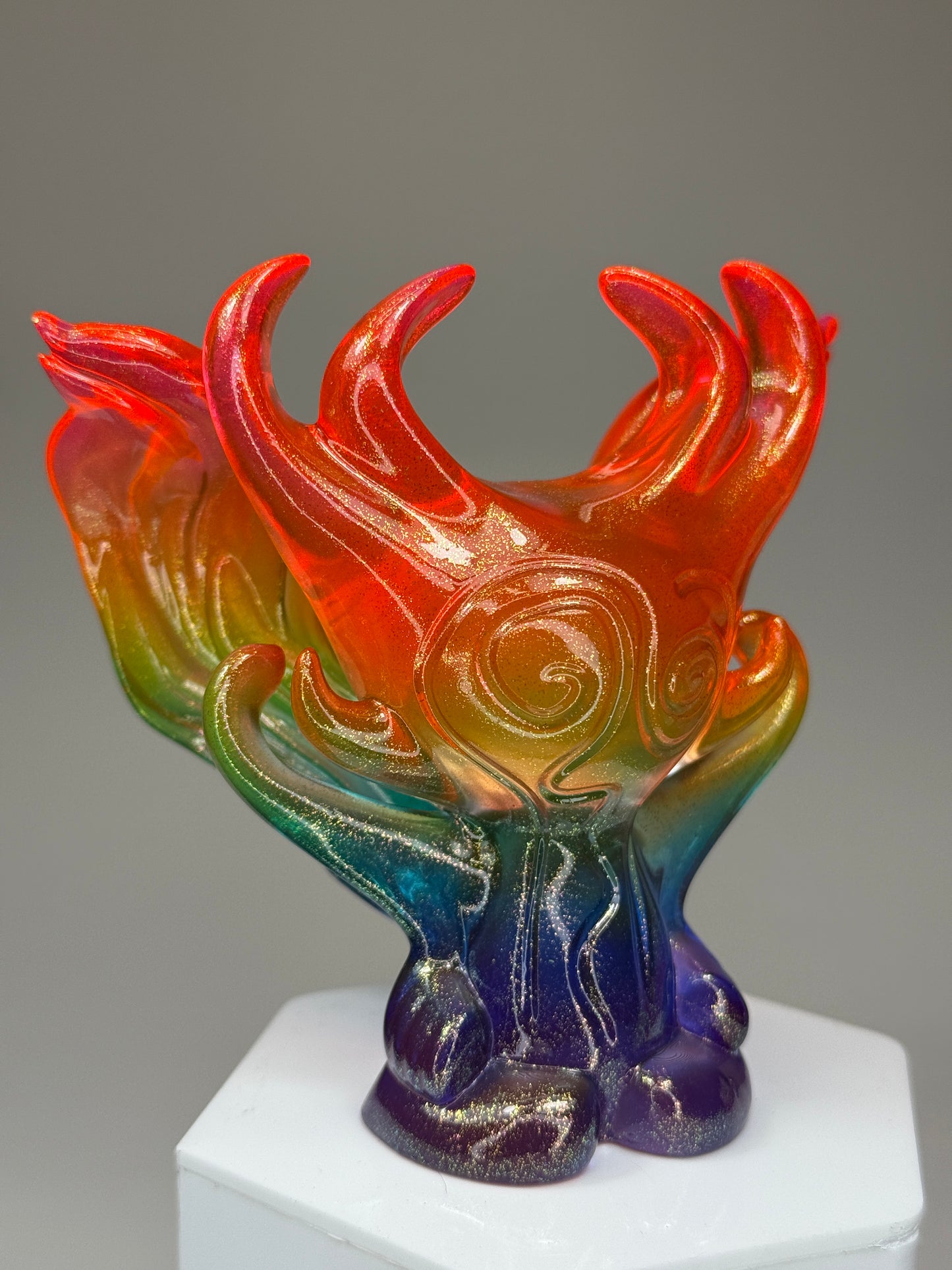 Angel, Fallen: Gold Transparent Rainbow