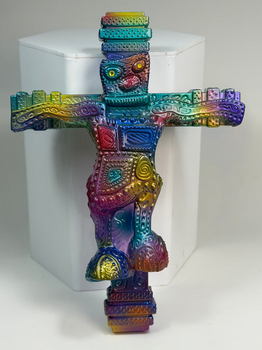 Wonky Robot Up on the Cross: Ready