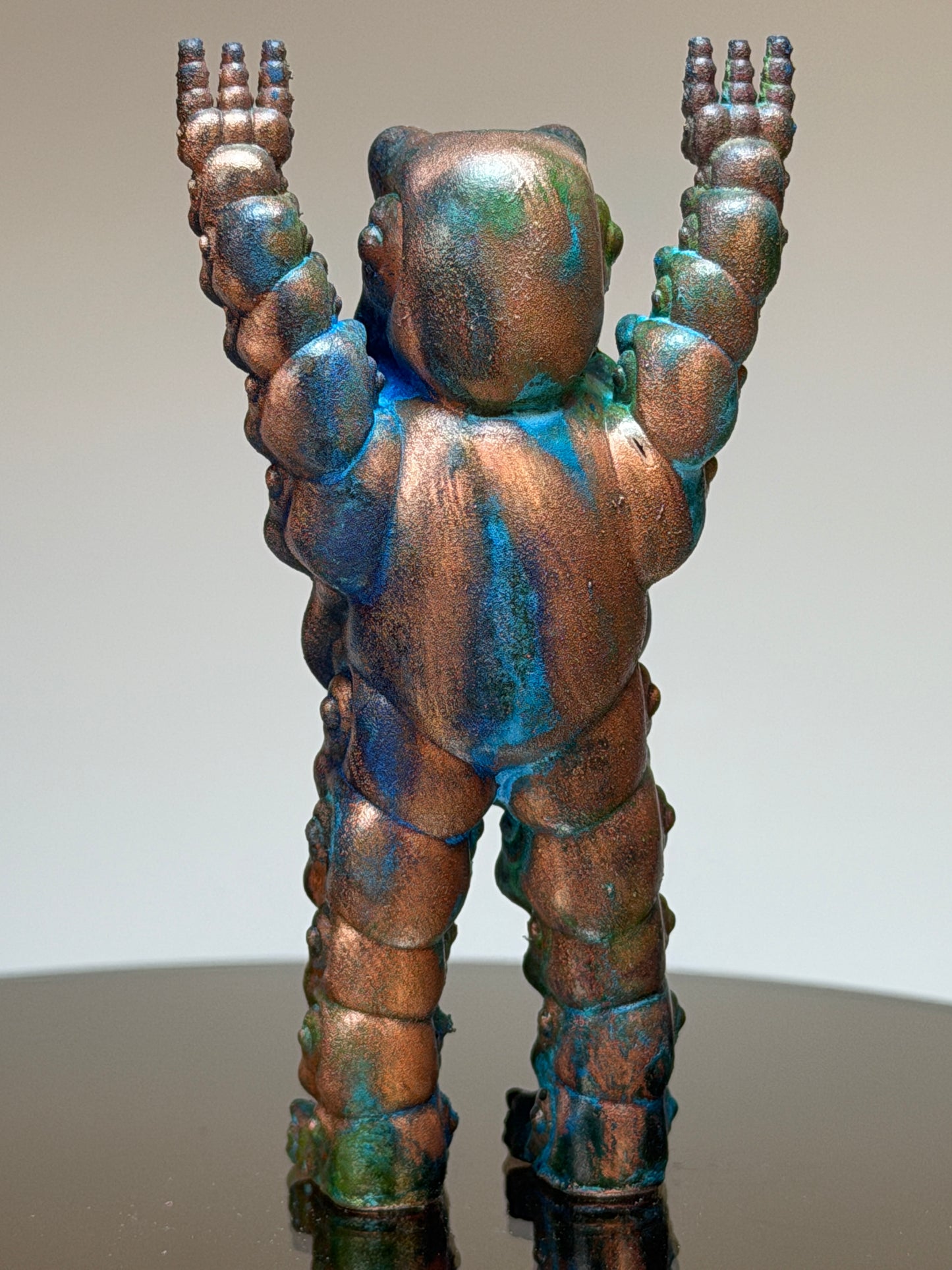 Mecha Head Ape: Copper Plated Blip