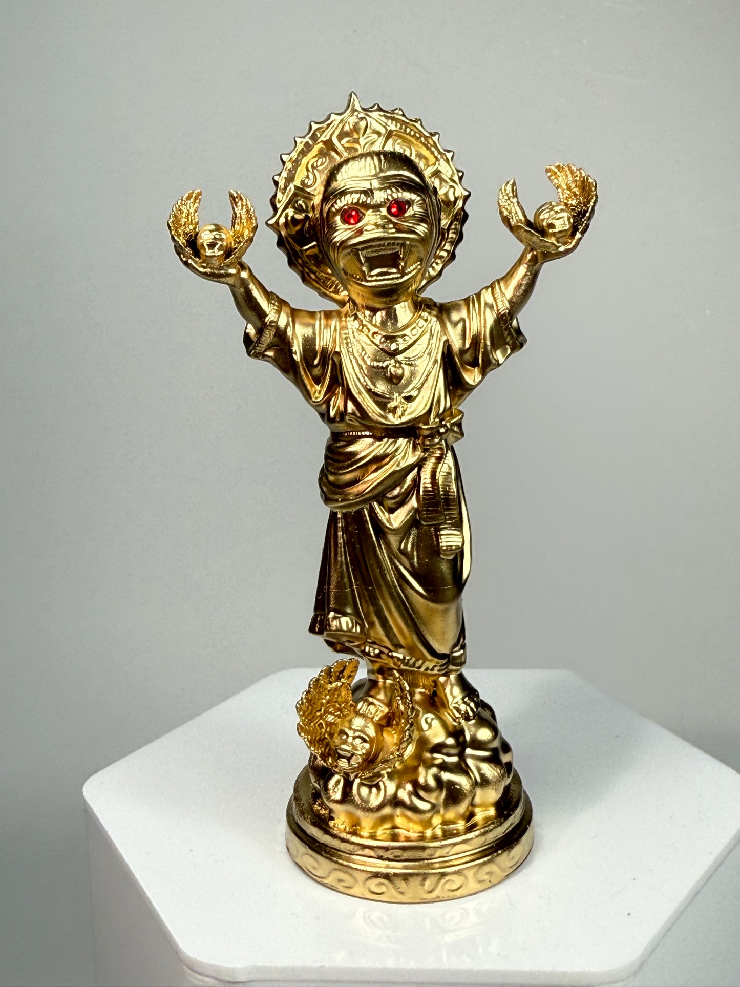 The Child Ape Jesus, Destroyer of Cherubs: Gold Chrome