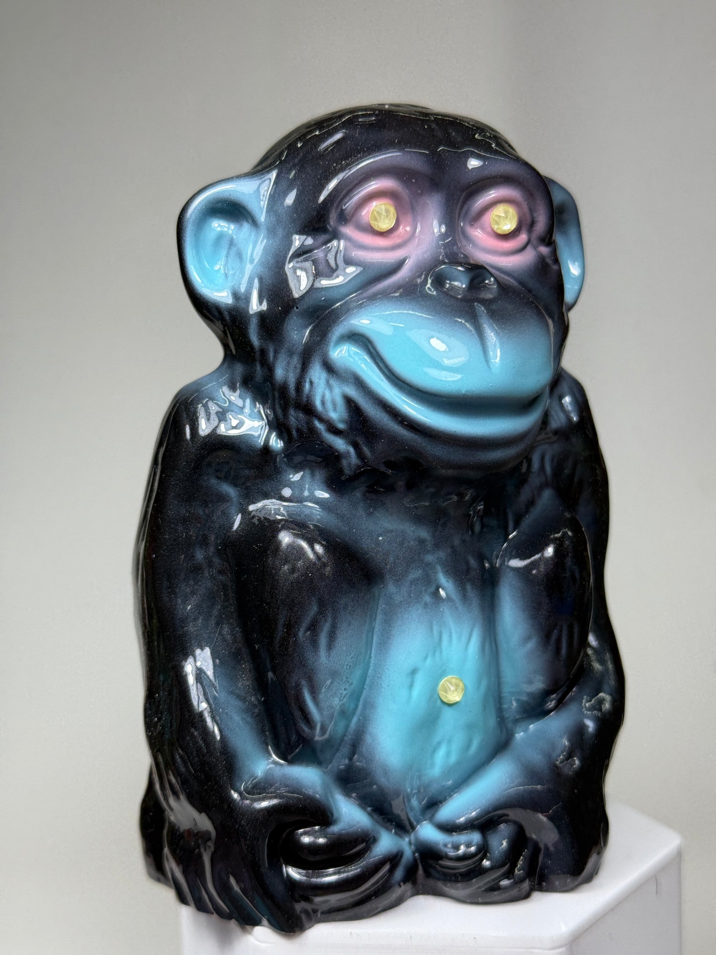 Sitting Monkey: Midnight Pastel