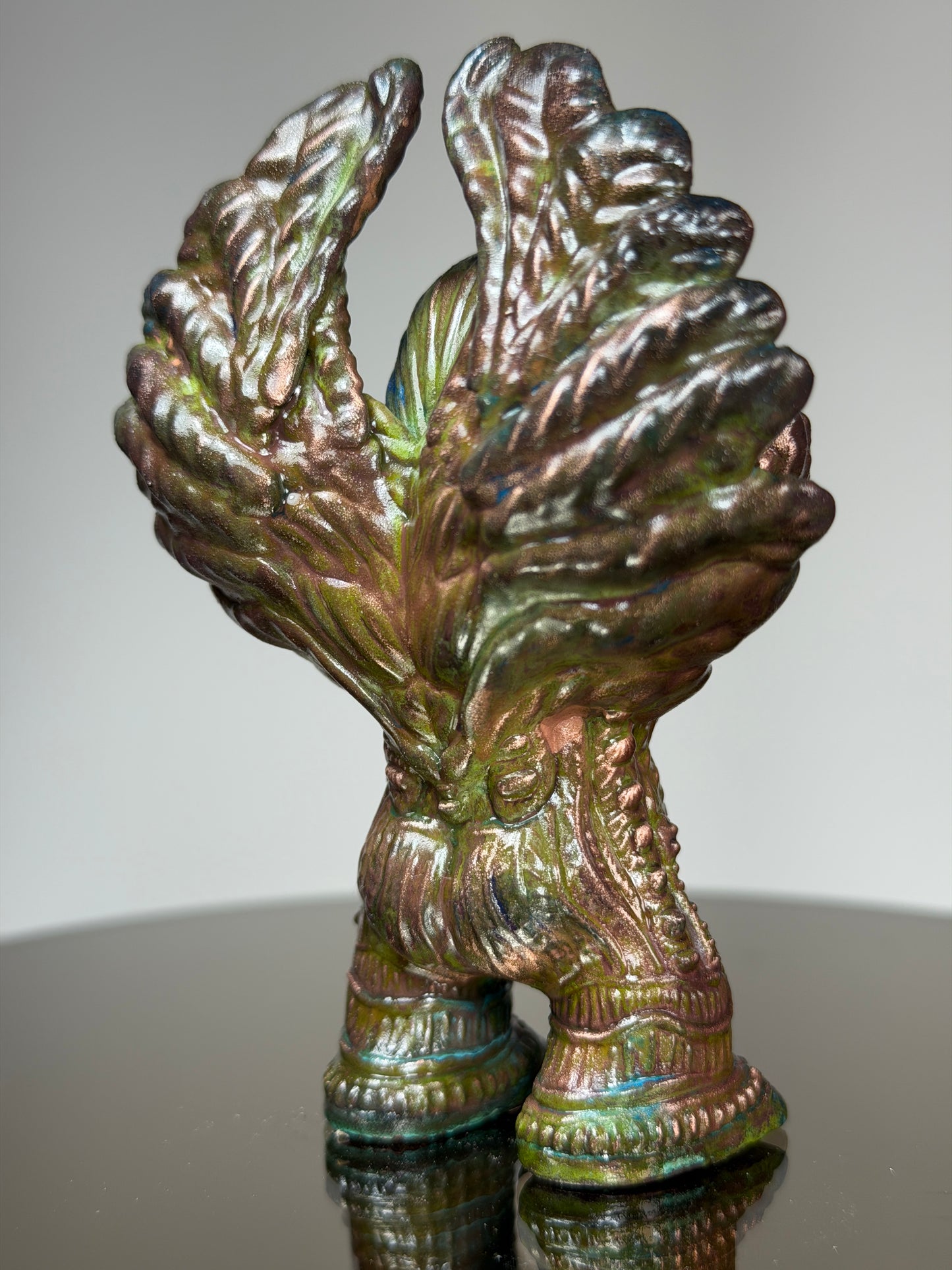 Winged Sphinx Ape: Cooper Plated Understatement