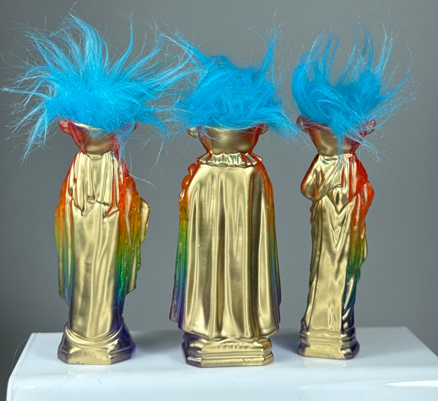 Holy Troll Trilogy: Transparent Rainbow with Gold